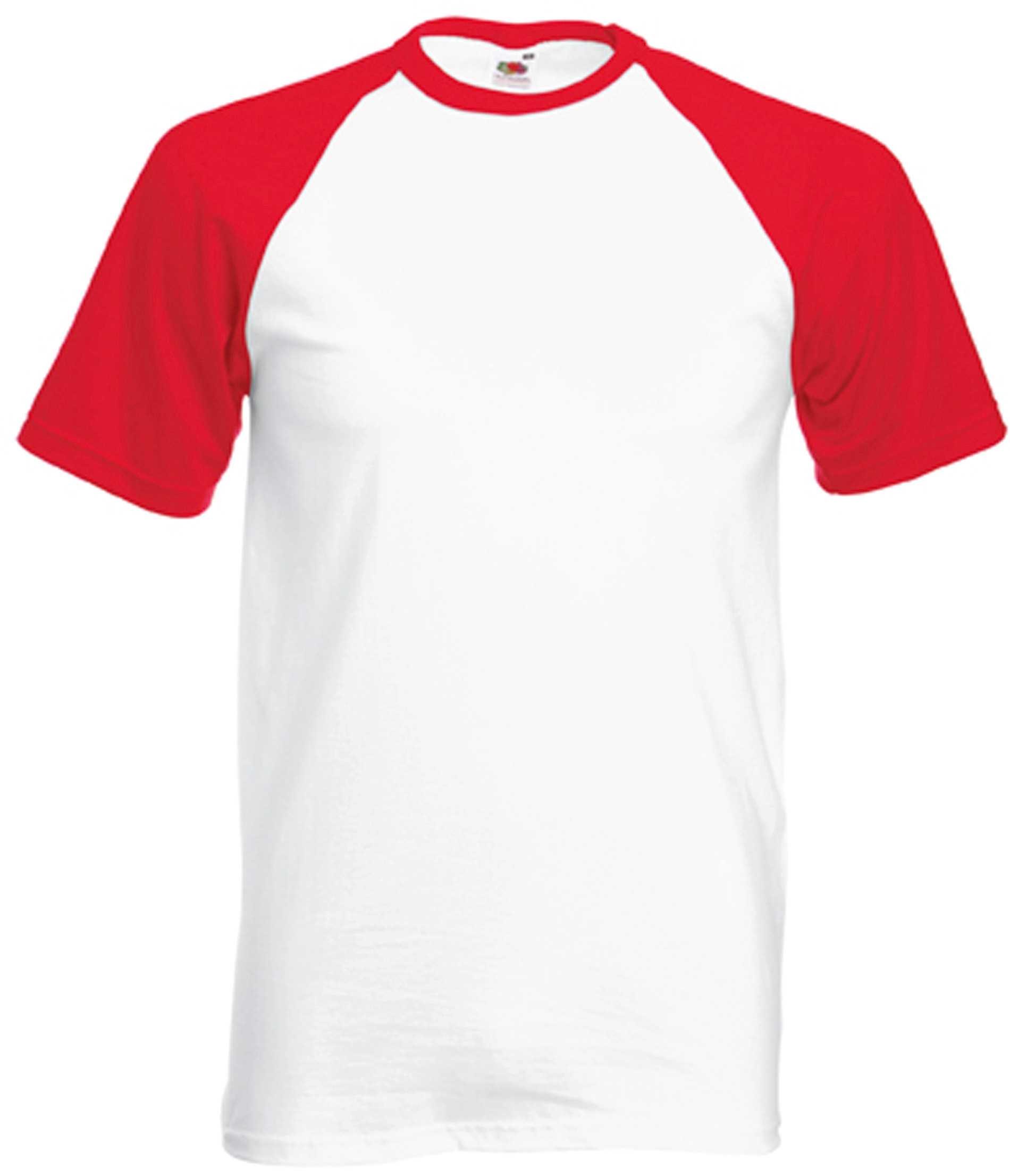 Camiseta Valueweight Béisbol White / Red