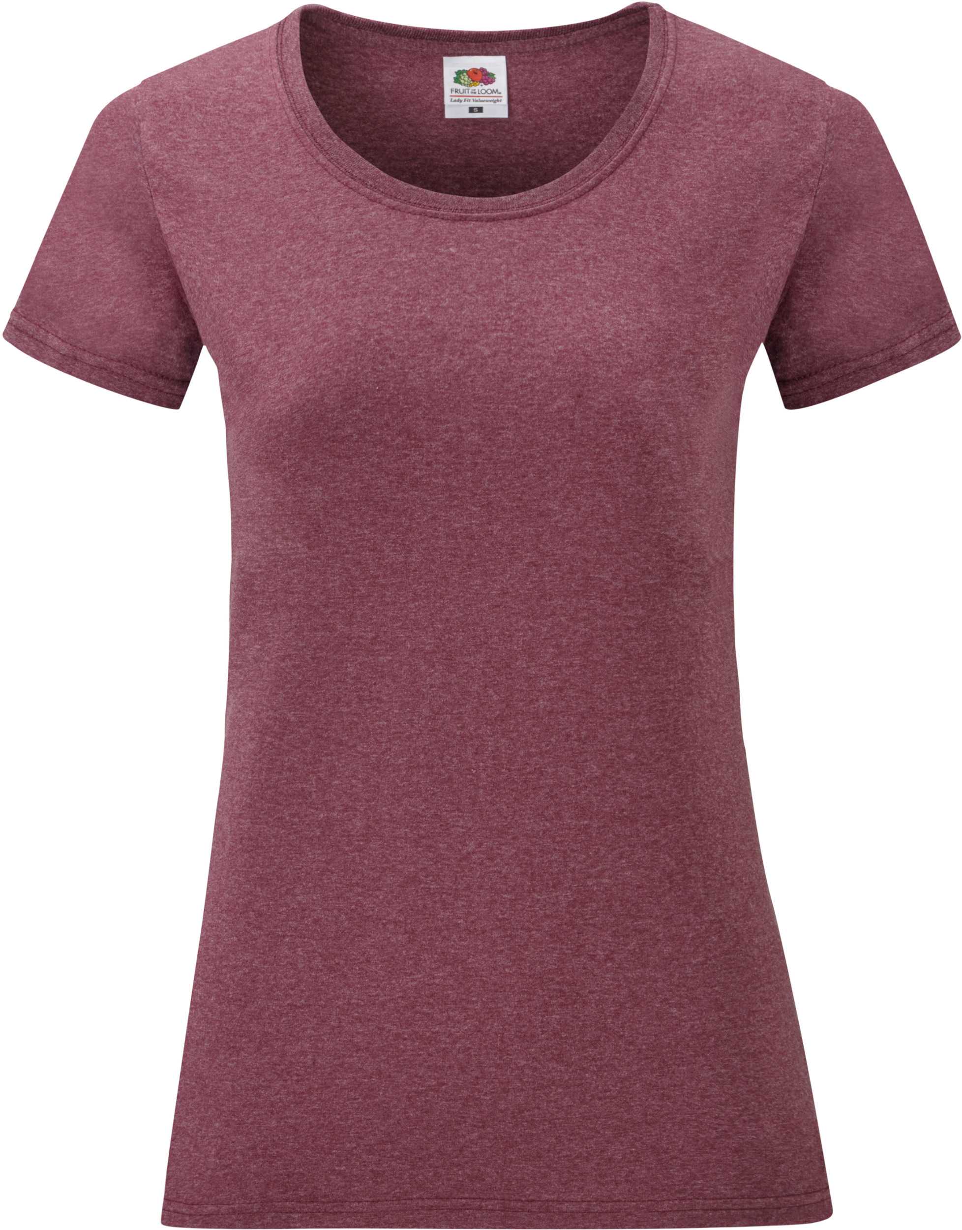 Camiseta Valueweight mujer (61-372-0) Heather Burgundy