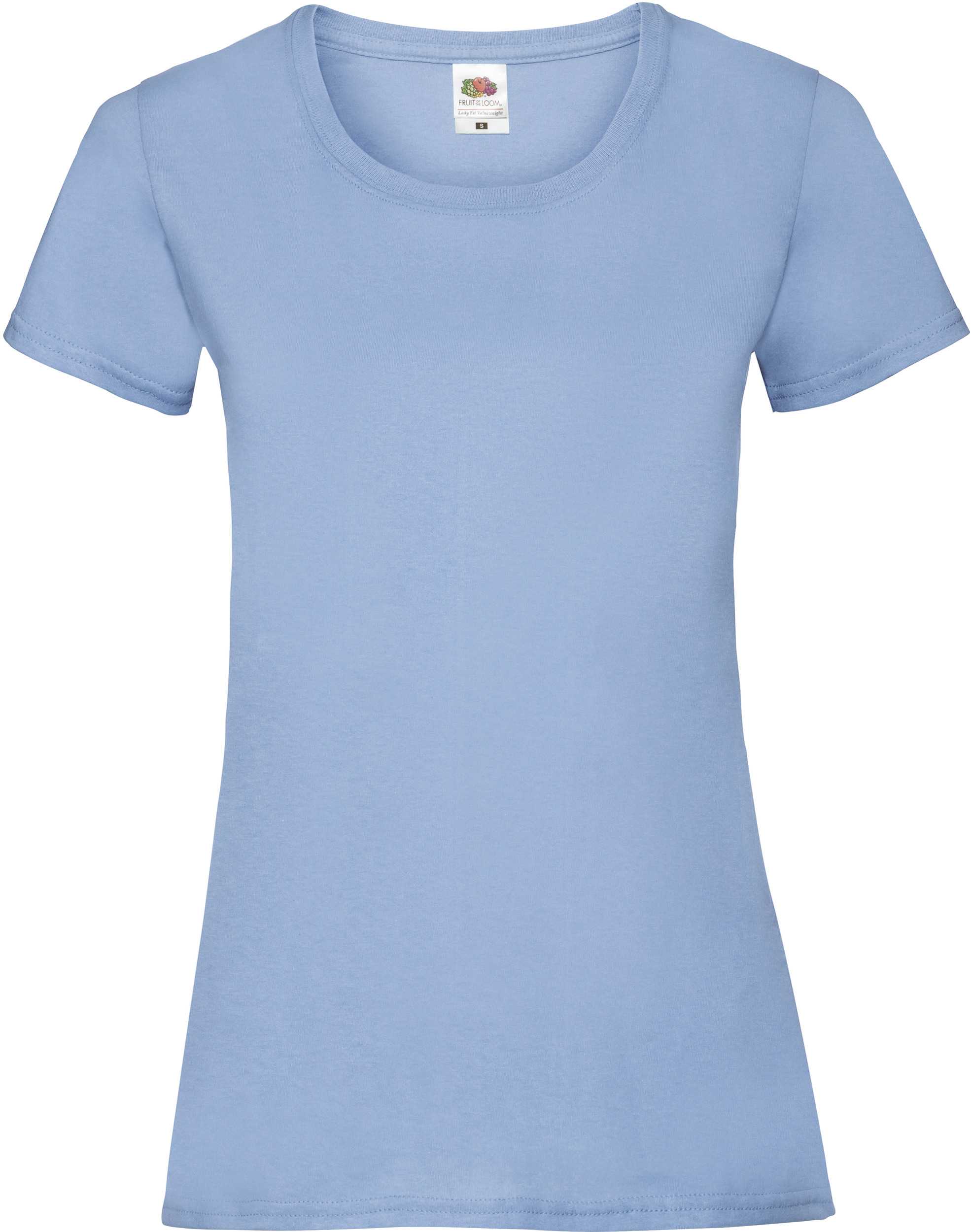 Camiseta Valueweight mujer (61-372-0) Sky Blue