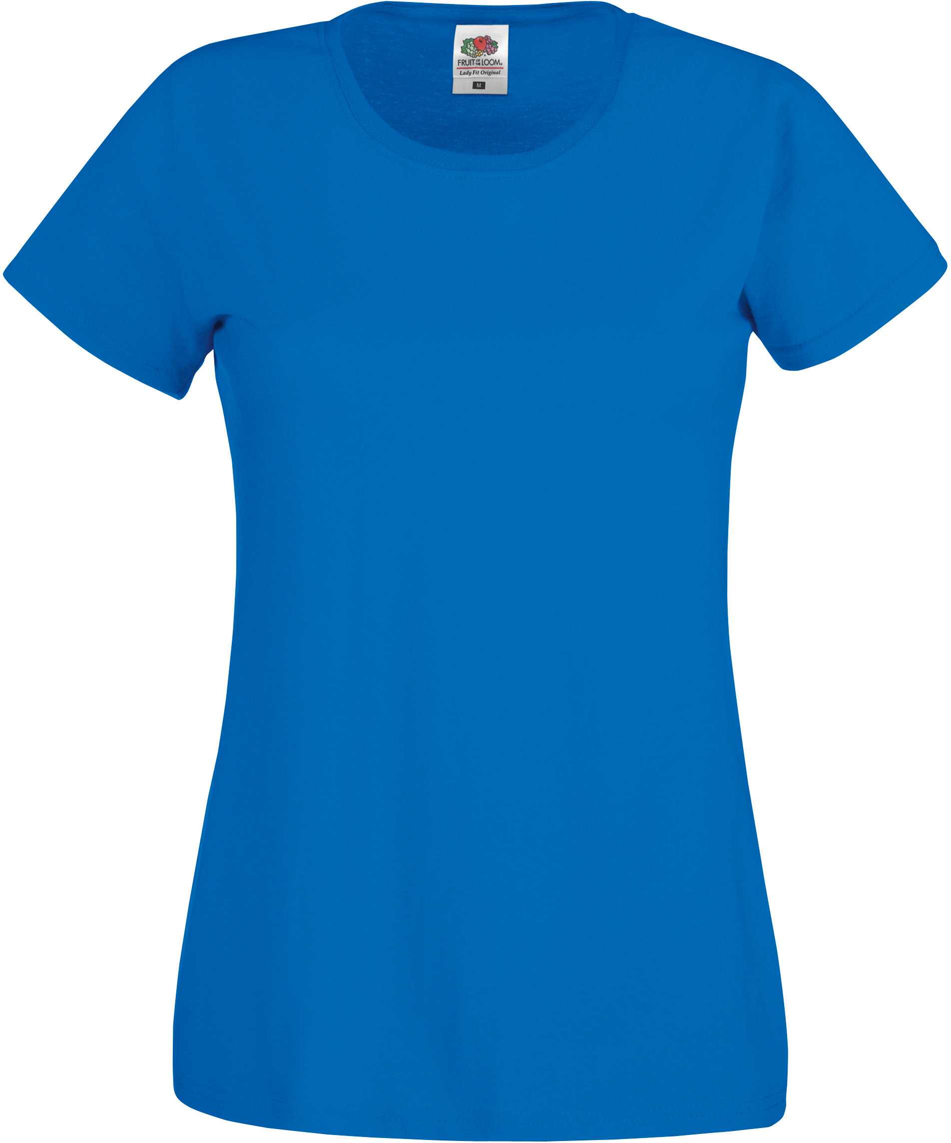 Camiseta Original-T mujer (Full Cut 61-420-0) Royal Blue
