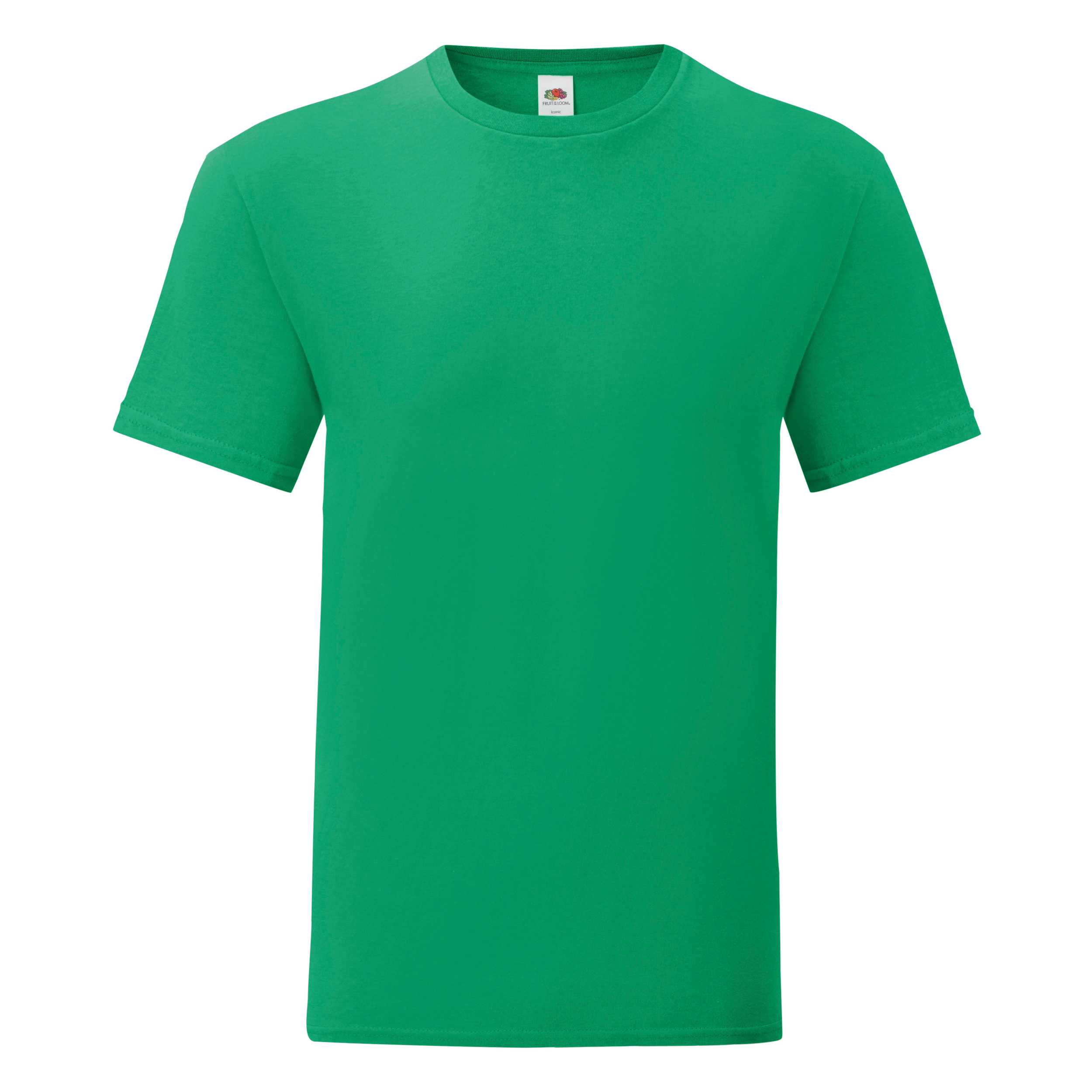 Camiseta Iconic-T hombre Kelly Green