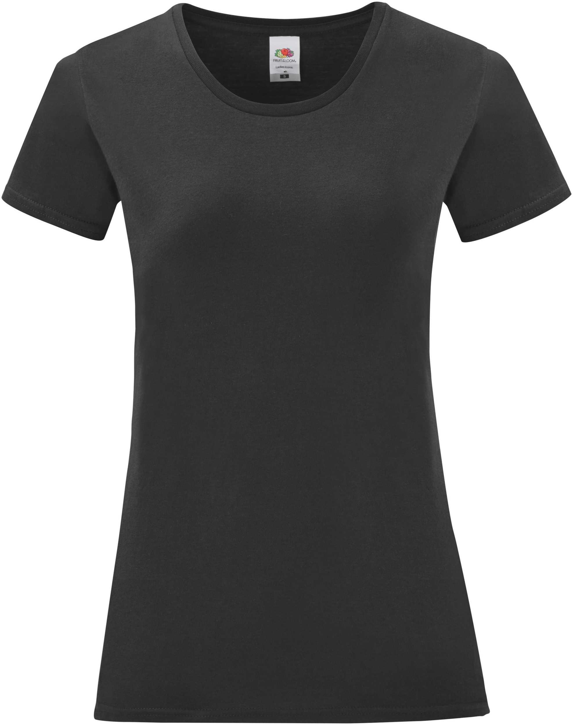 Camiseta Iconic-T mujer Black