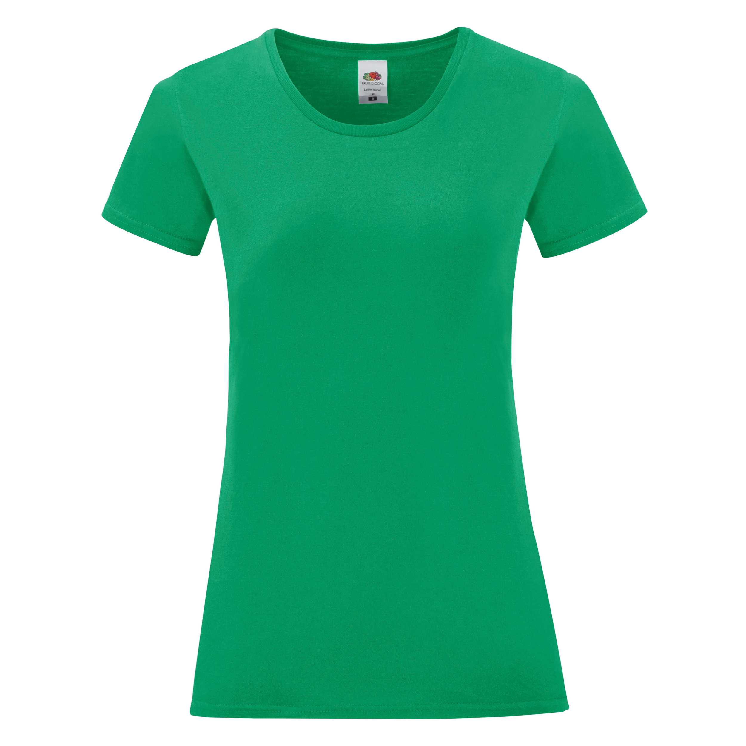 Camiseta Iconic-T mujer Kelly Green
