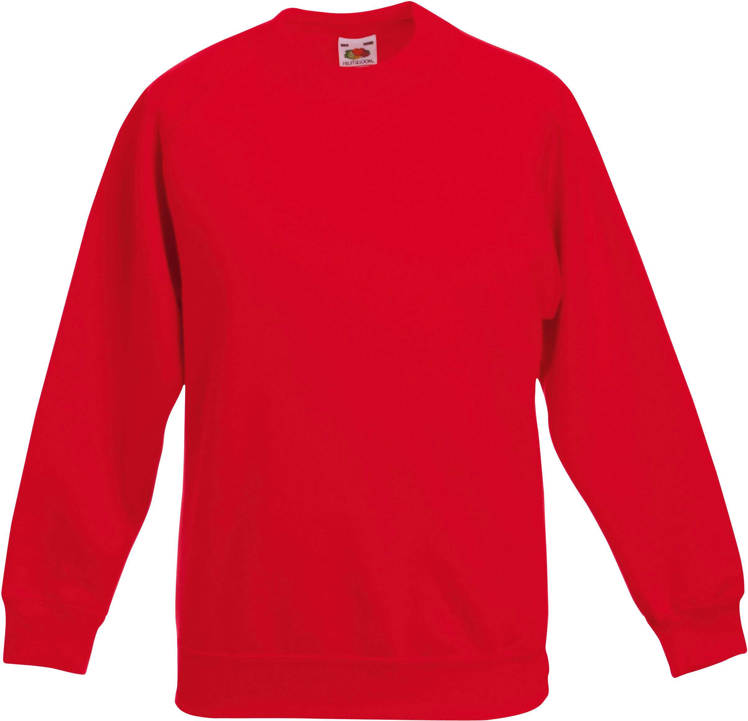 Sudadera manga raglán niños (62-039-0) Red