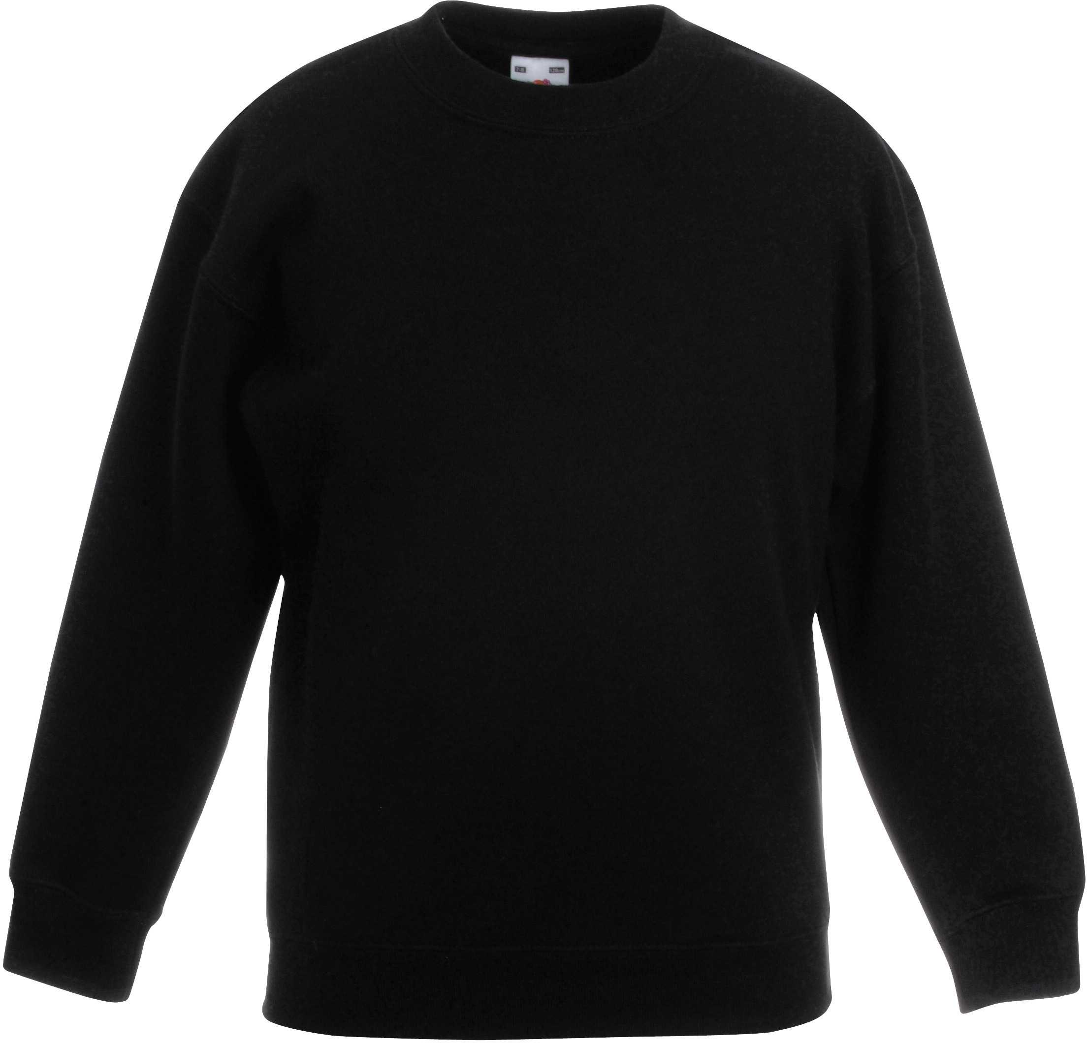 Sudadera Classic cuello redondo niños (62-041-0) Black