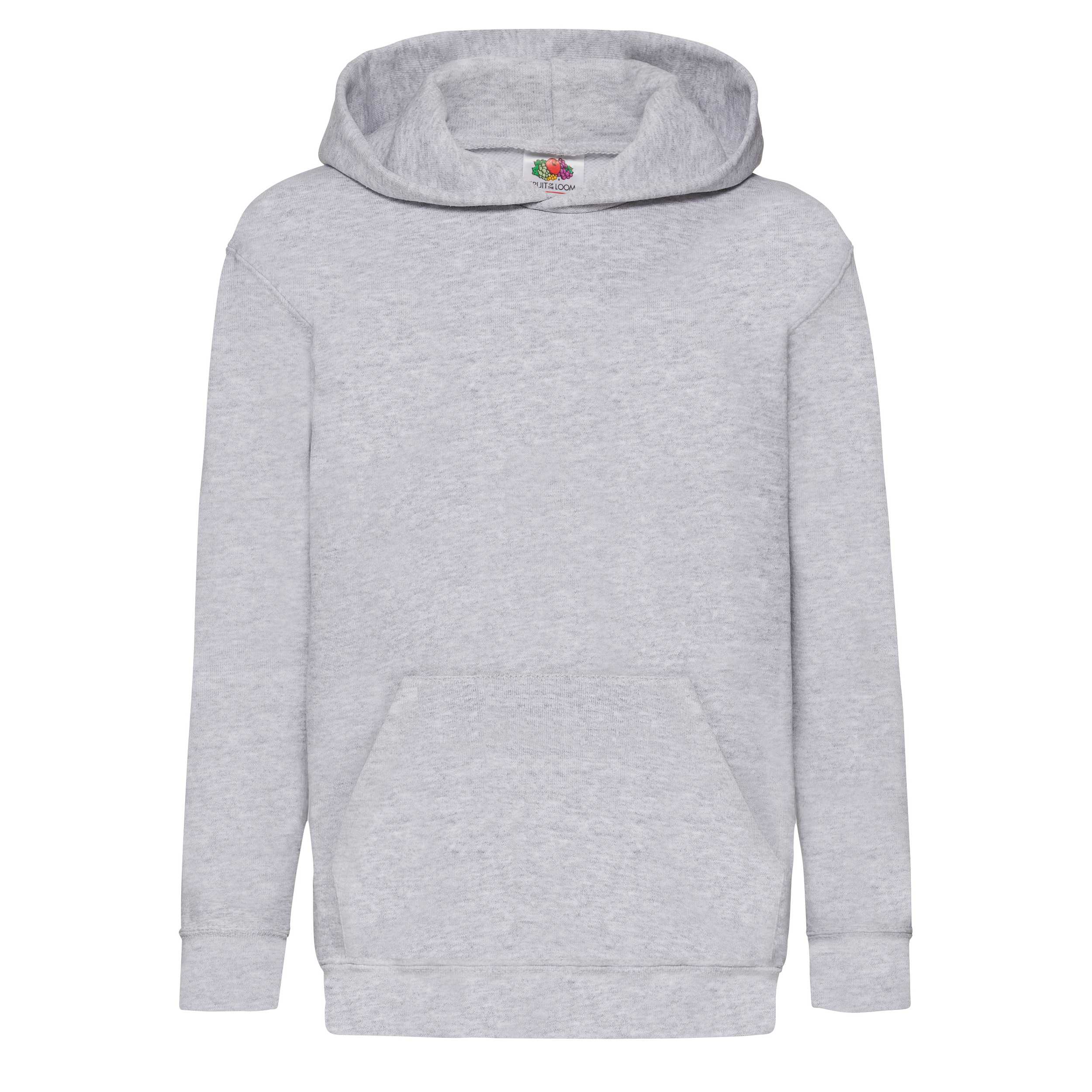 Sudadera Classic capucha niños (62-043-0) Heather Grey