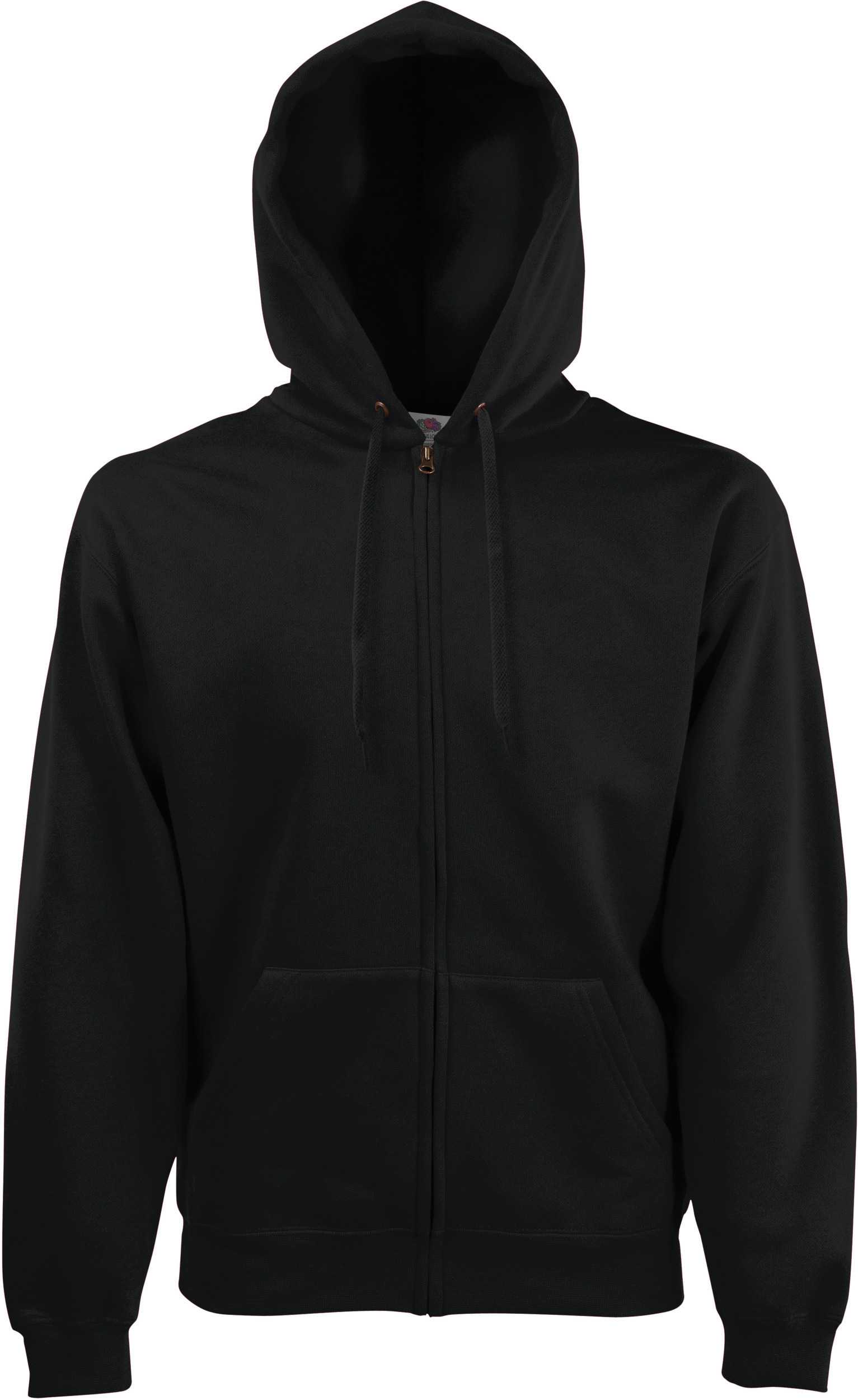 Sudadera Classic cremallera y capucha hombre (62-062-0) Black