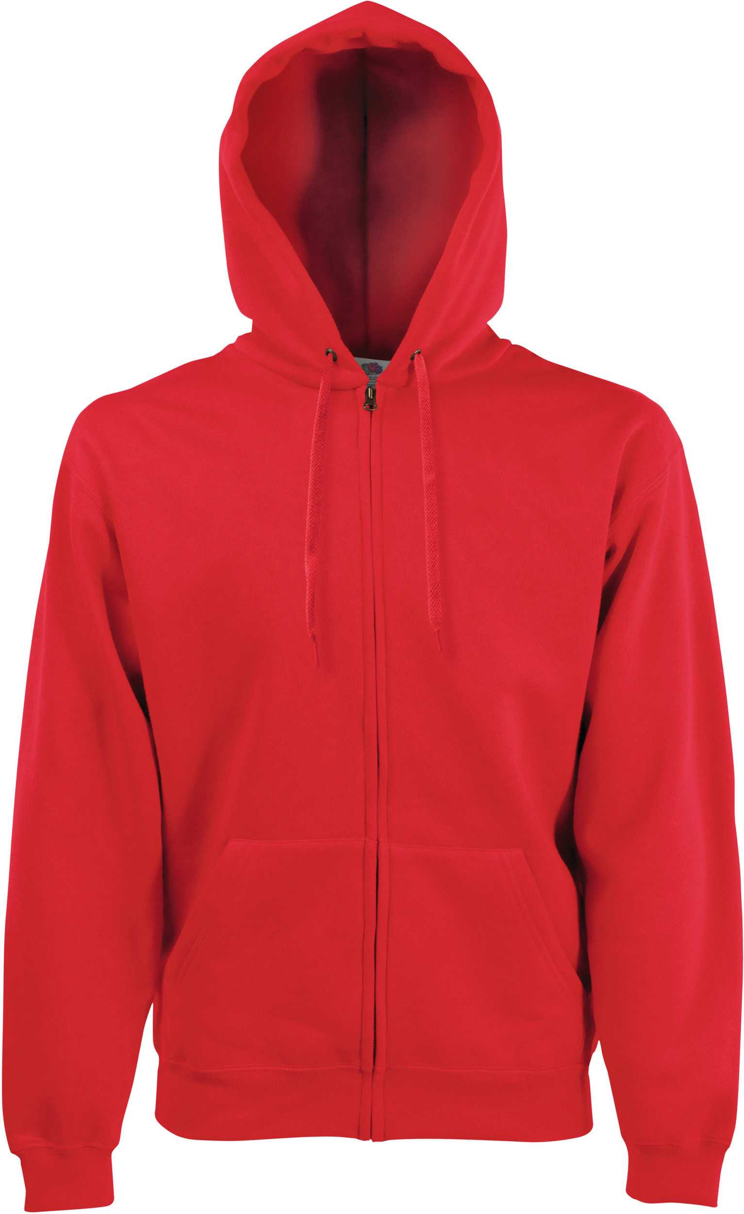 Sudadera Classic cremallera y capucha hombre (62-062-0) Red