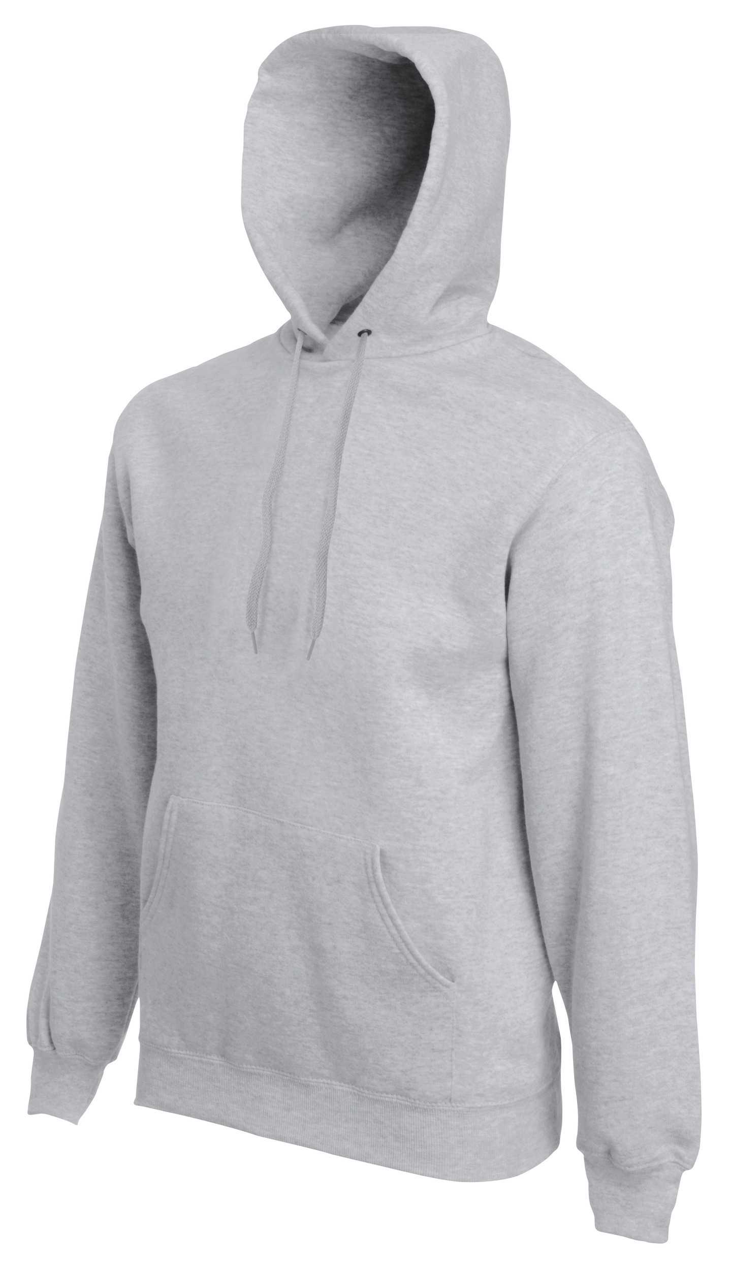Sudadera Premium capucha Heather Grey