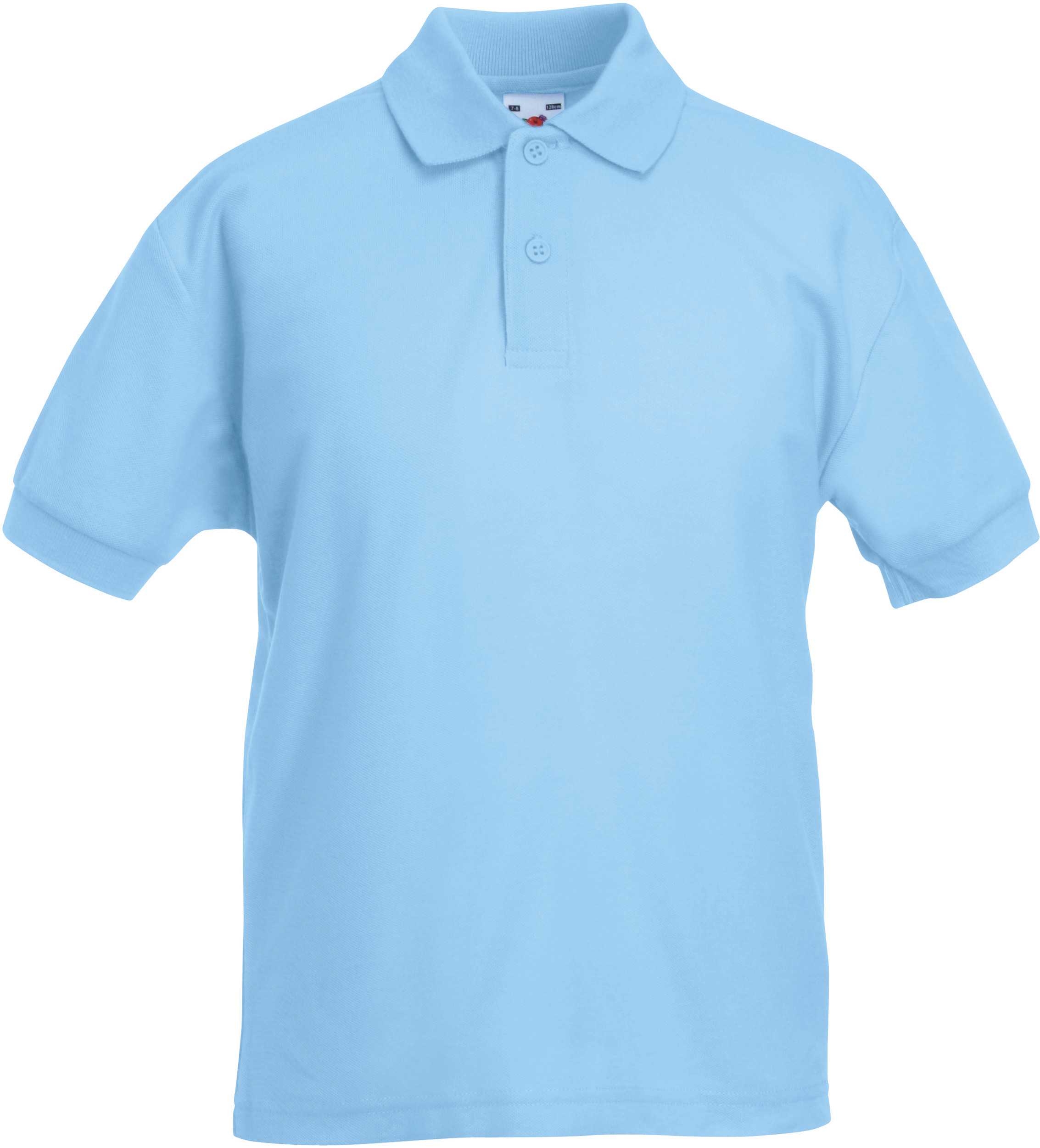 Polo 65/35 niños Sky Blue