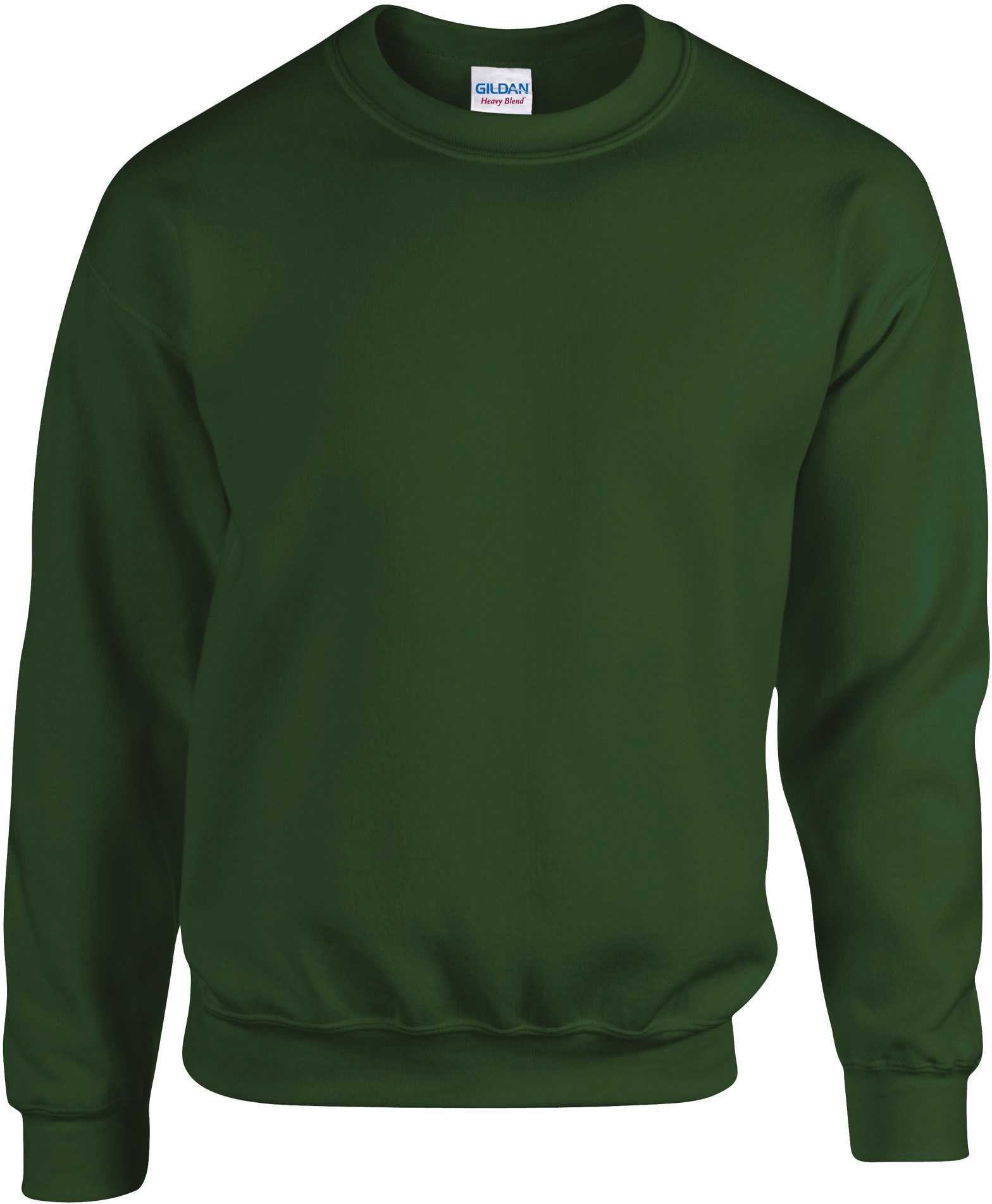 Sudadera Heavy Blend™ cuello redondo Forest Green