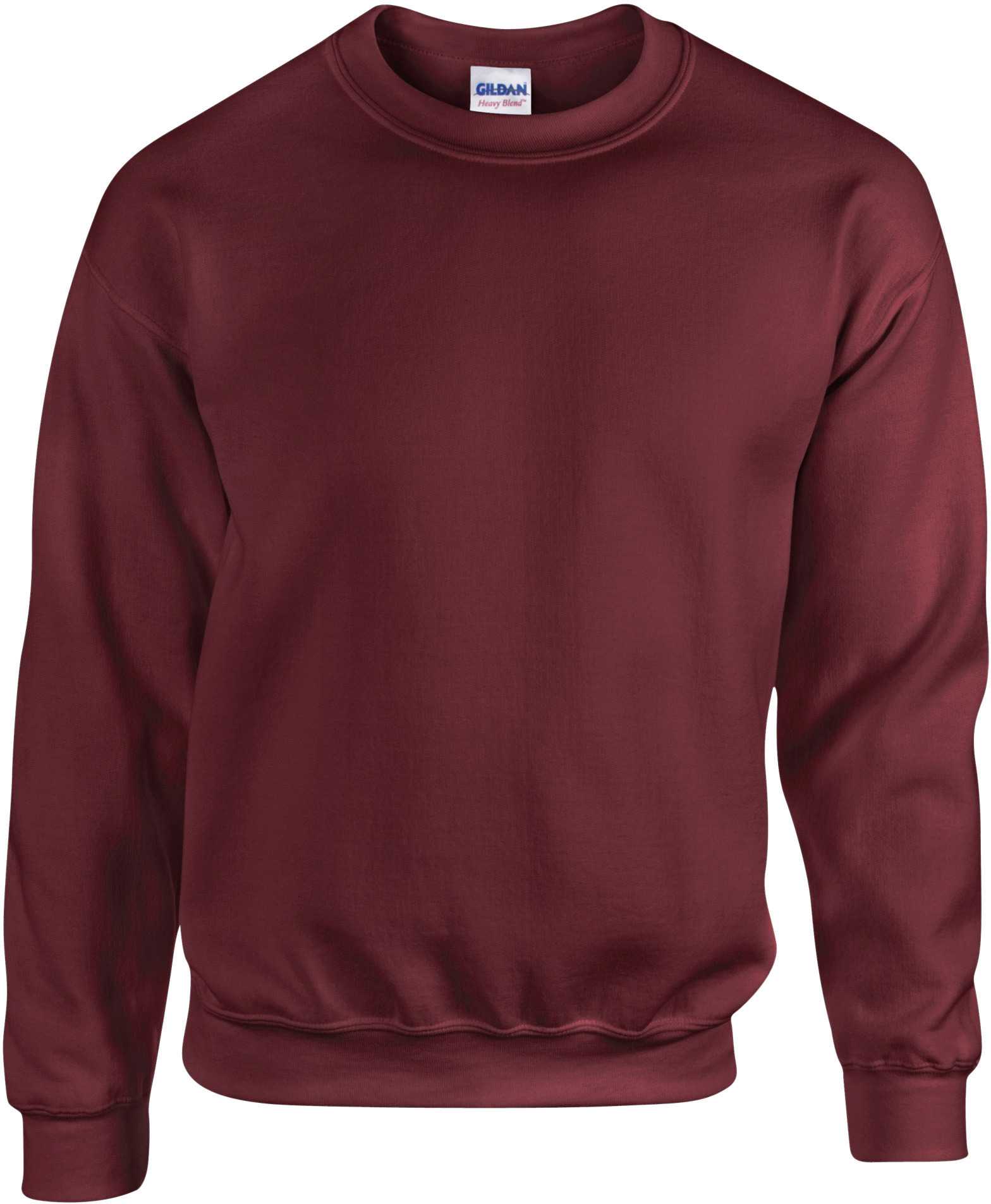 Sudadera Heavy Blend™ niños cuello redondo Maroon
