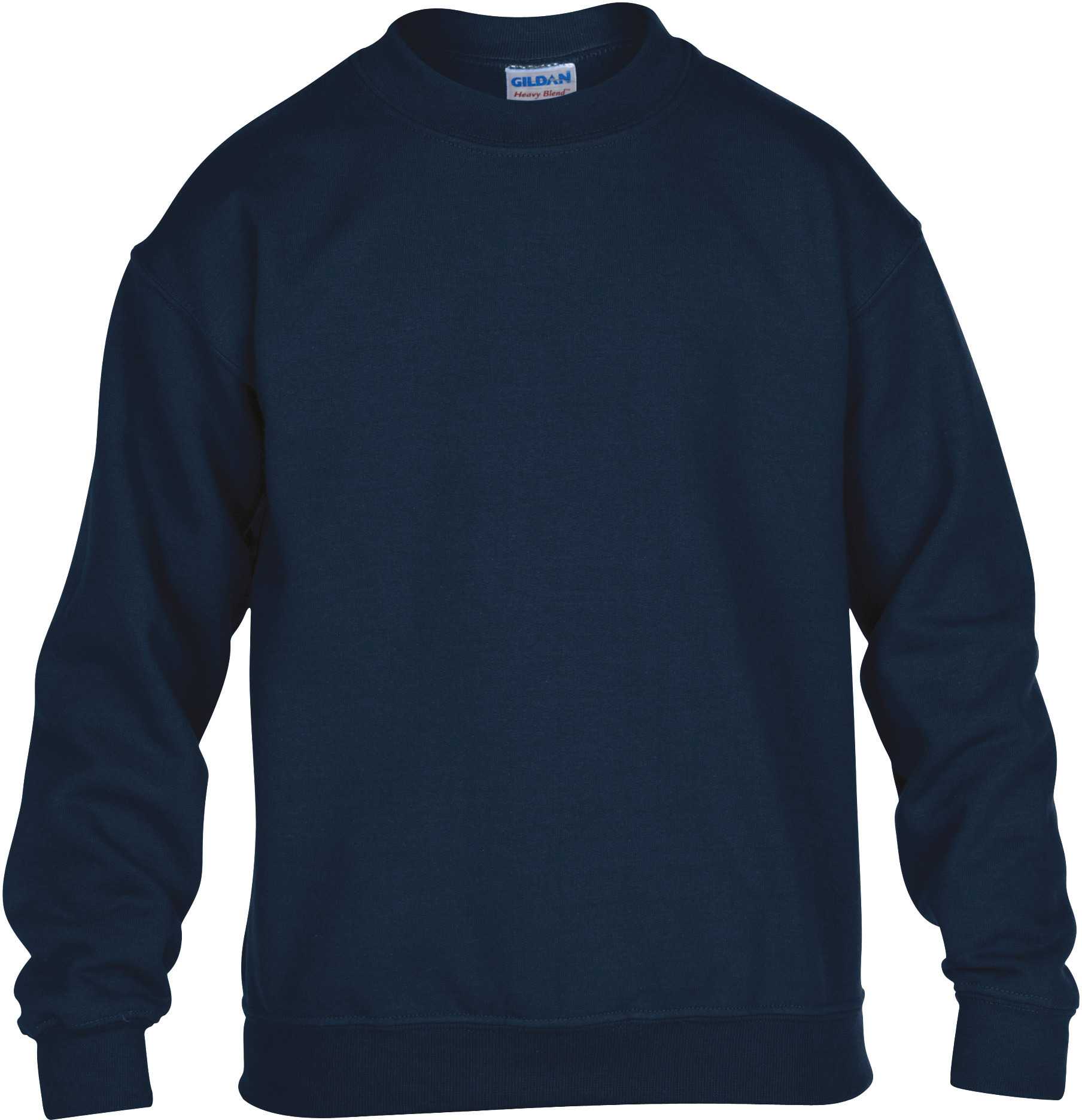 Sudadera Heavy Blend™ niños cuello redondo Navy