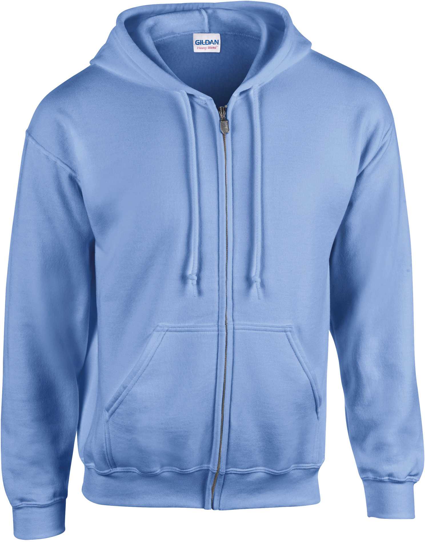 Sudadera Heavy Blend™ capucha y cremallera hombre Carolina Blue