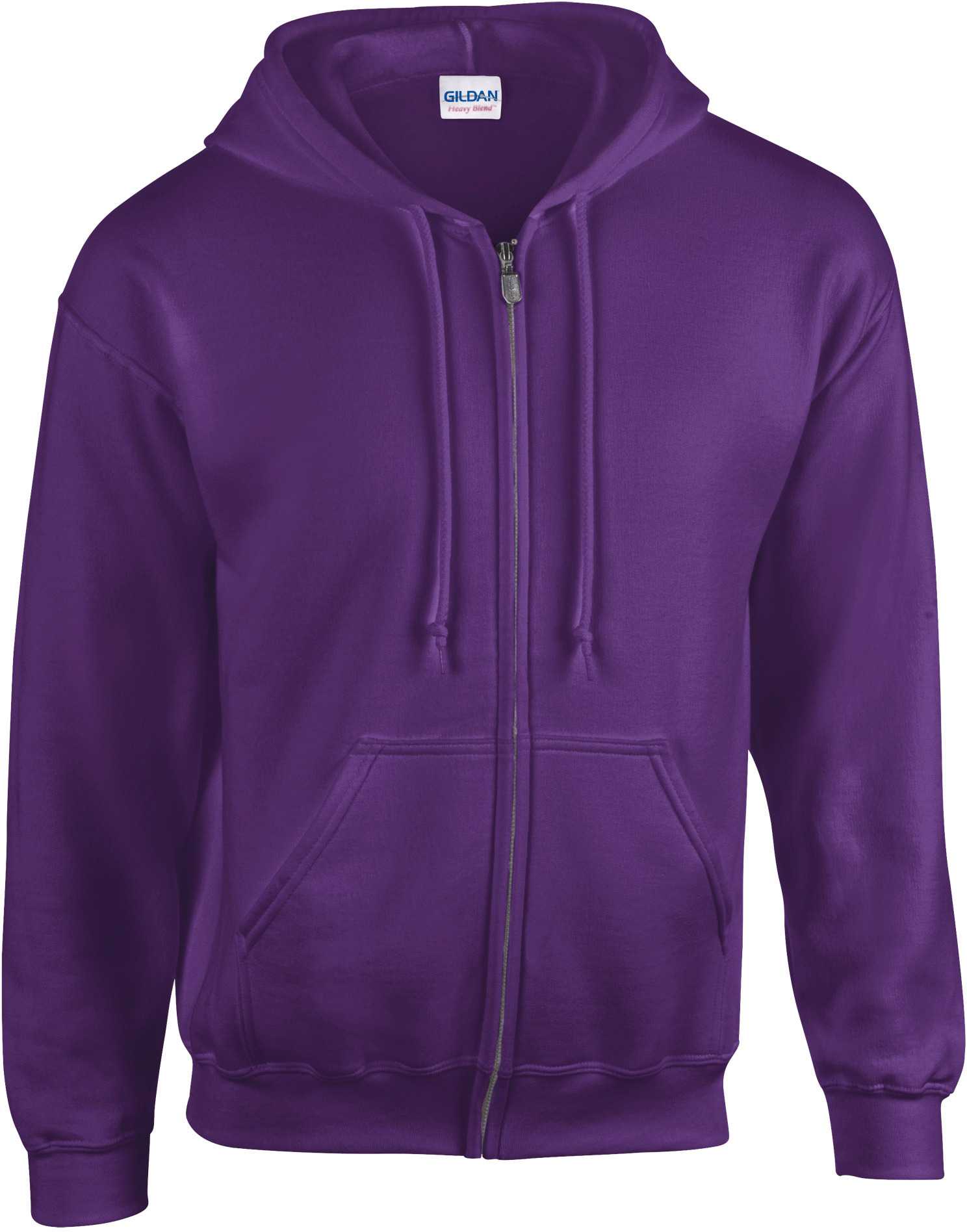 Sudadera Heavy Blend™ capucha y cremallera hombre Purple