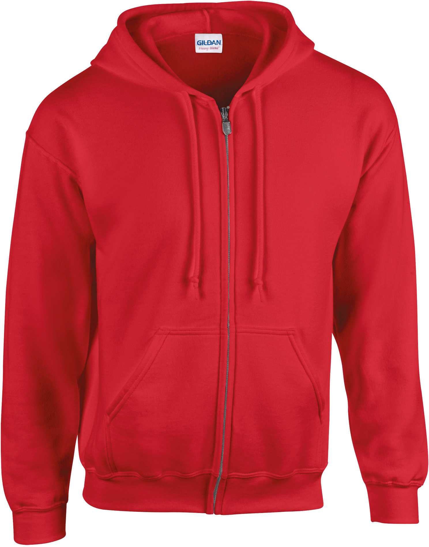 Sudadera Heavy Blend™ capucha y cremallera hombre Red