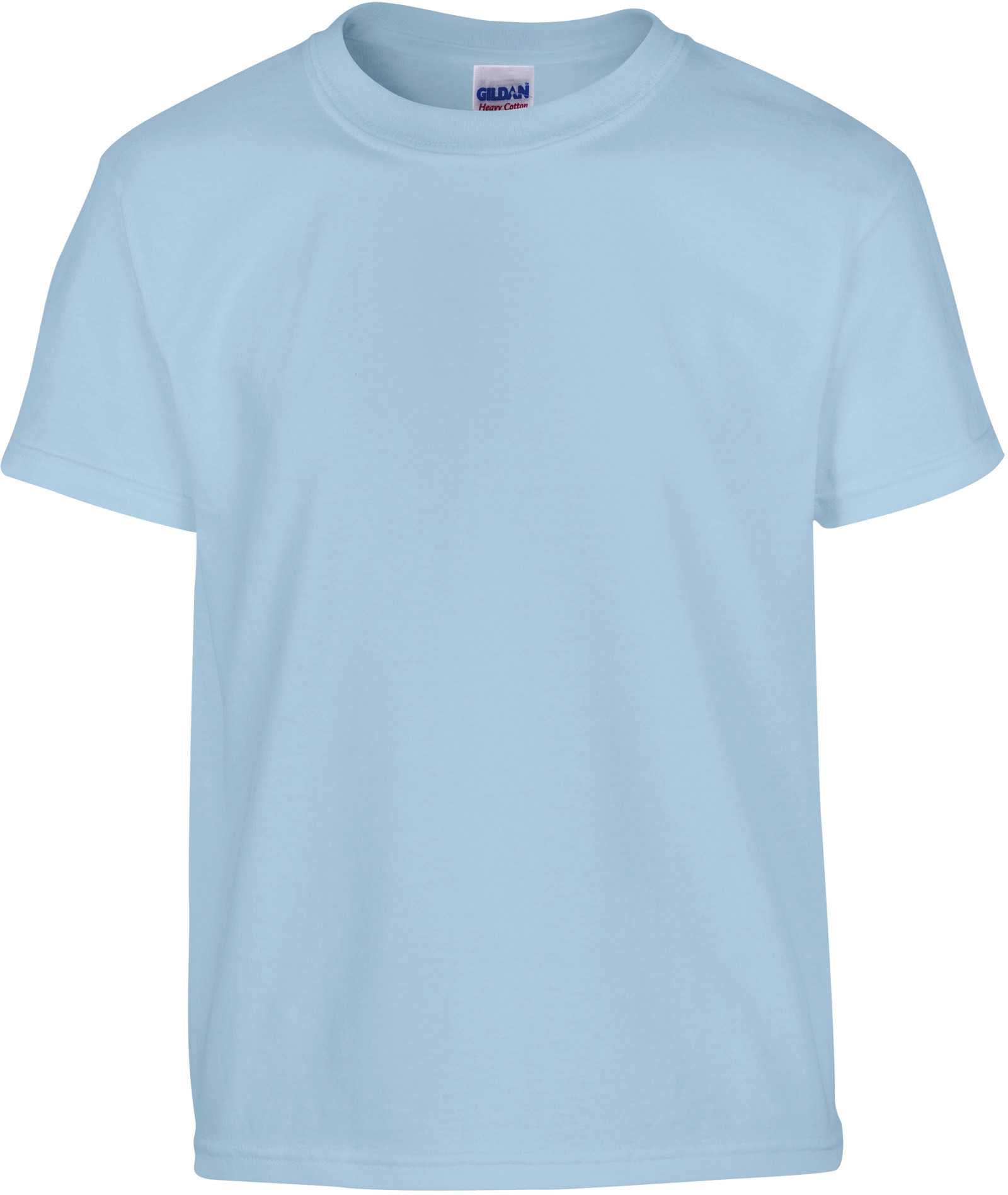 Camiseta Heavy niños Light Blue