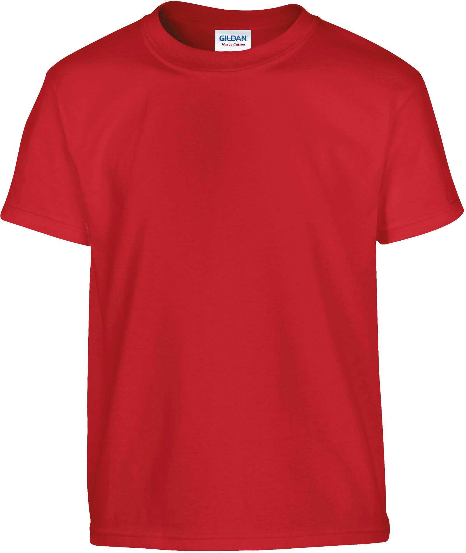 Camiseta Heavy niños Red