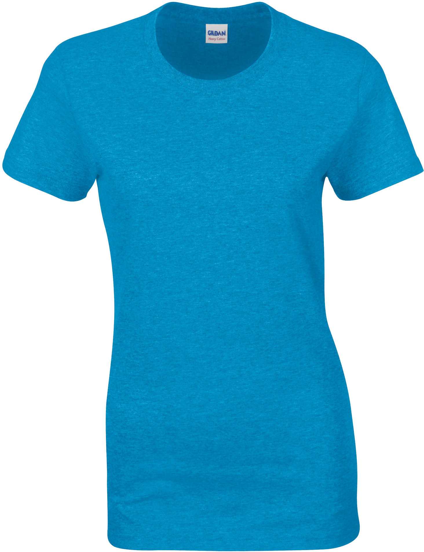 Camiseta Heavy Cotton™ mujer Heather Sapphire