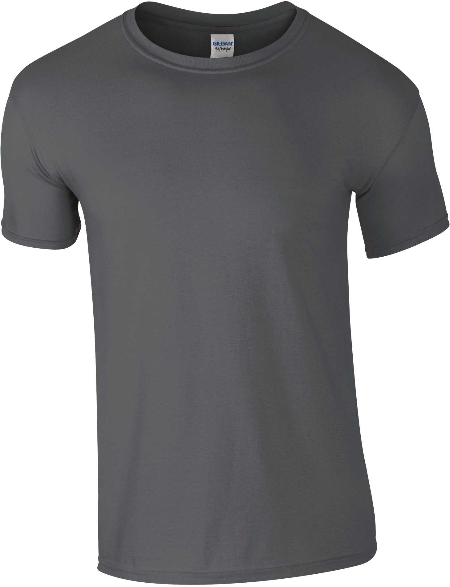 Camiseta Softstyle hombre Charcoal