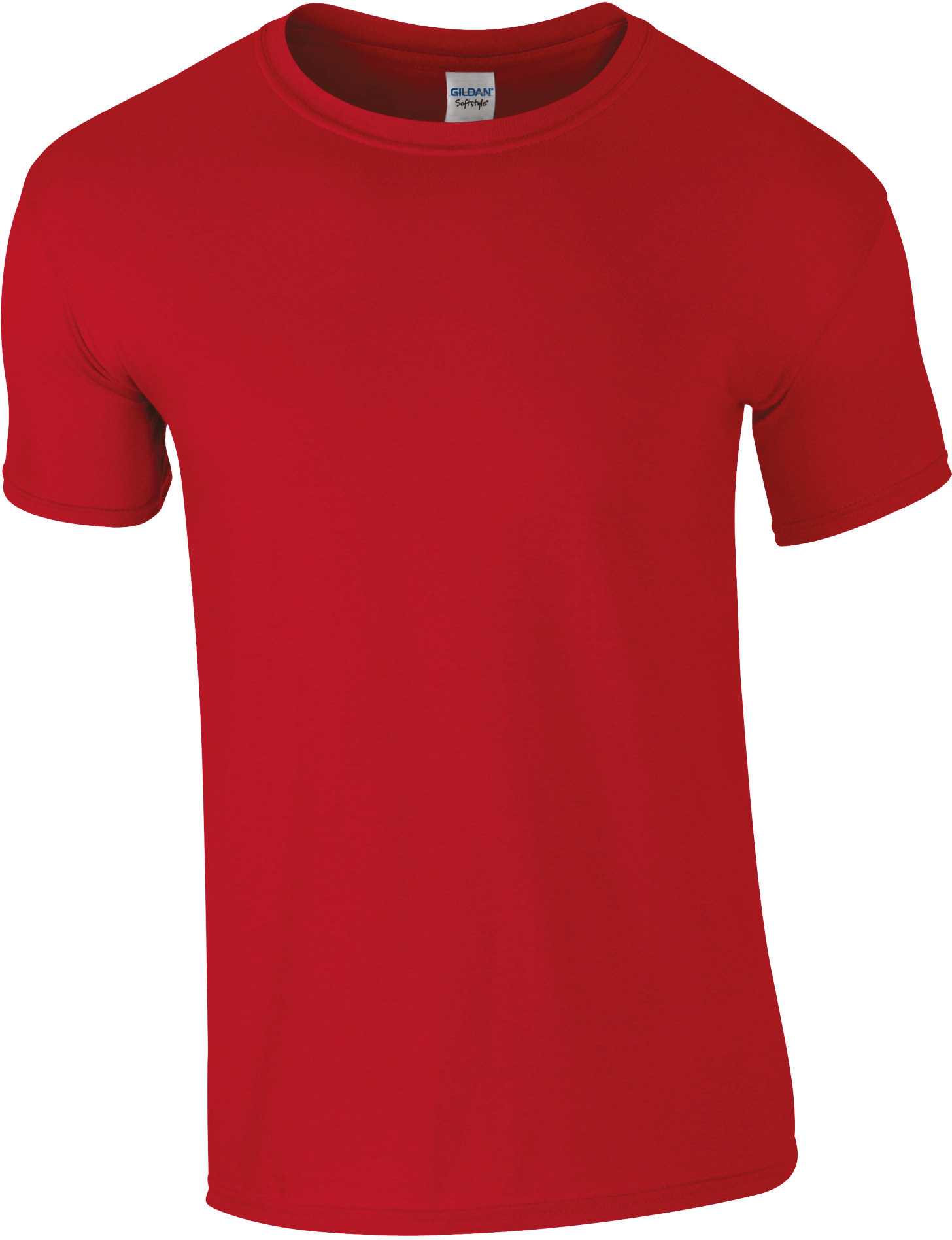 Camiseta Softstyle hombre Cherry Red