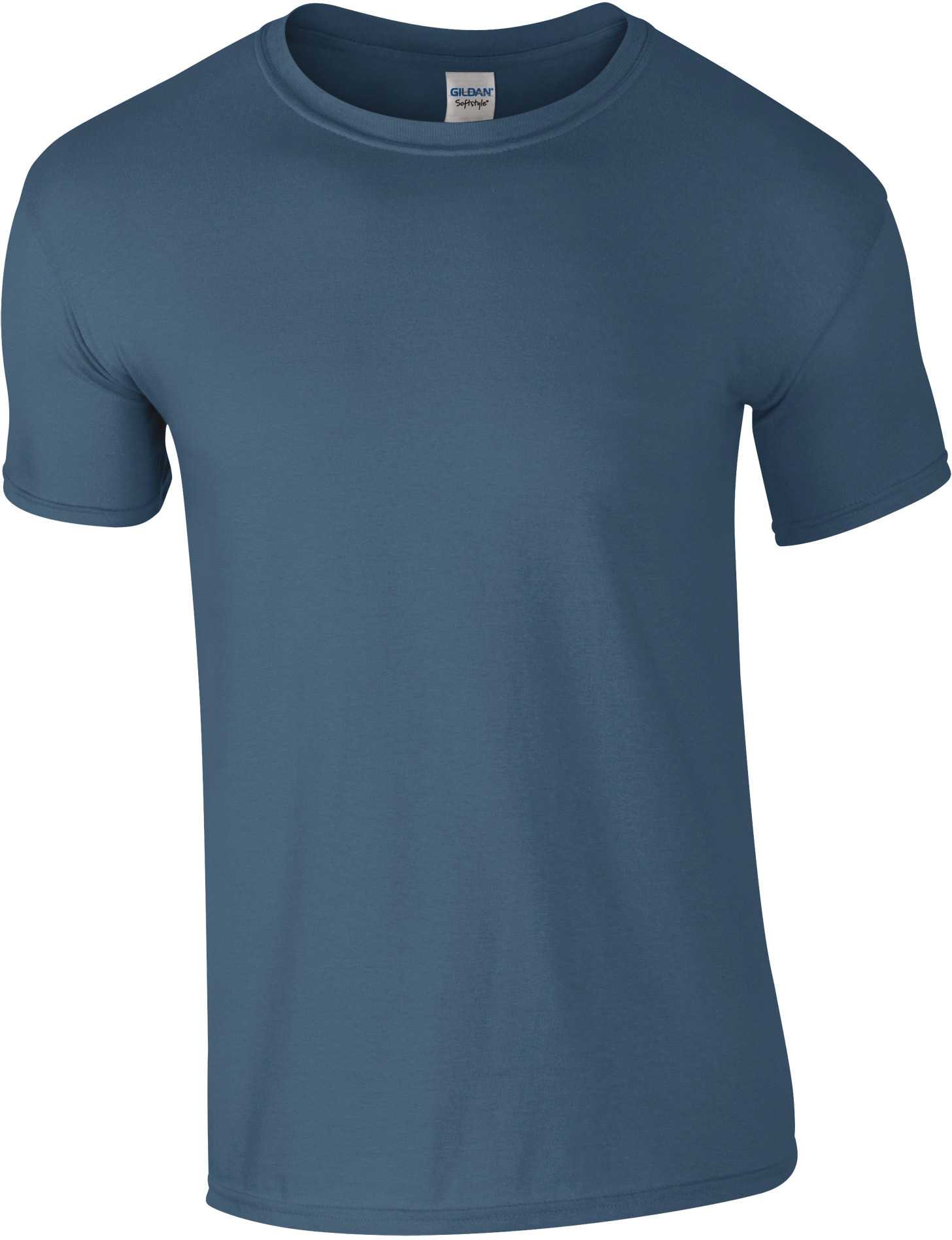 Camiseta Softstyle hombre Indigo Blue