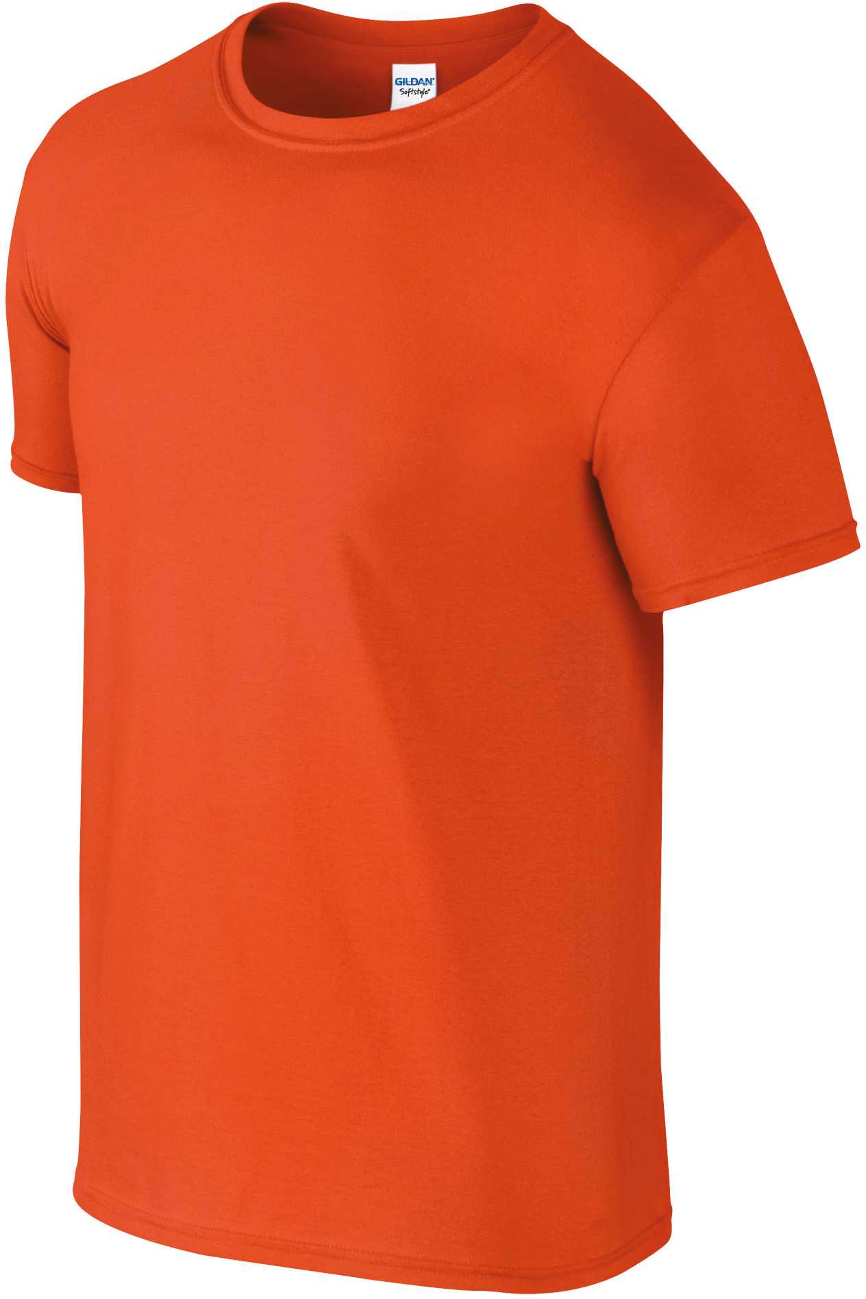 Camiseta Softstyle hombre Orange