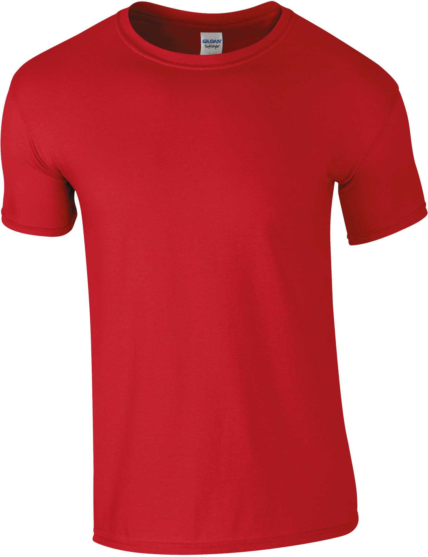 Camiseta Softstyle hombre Red