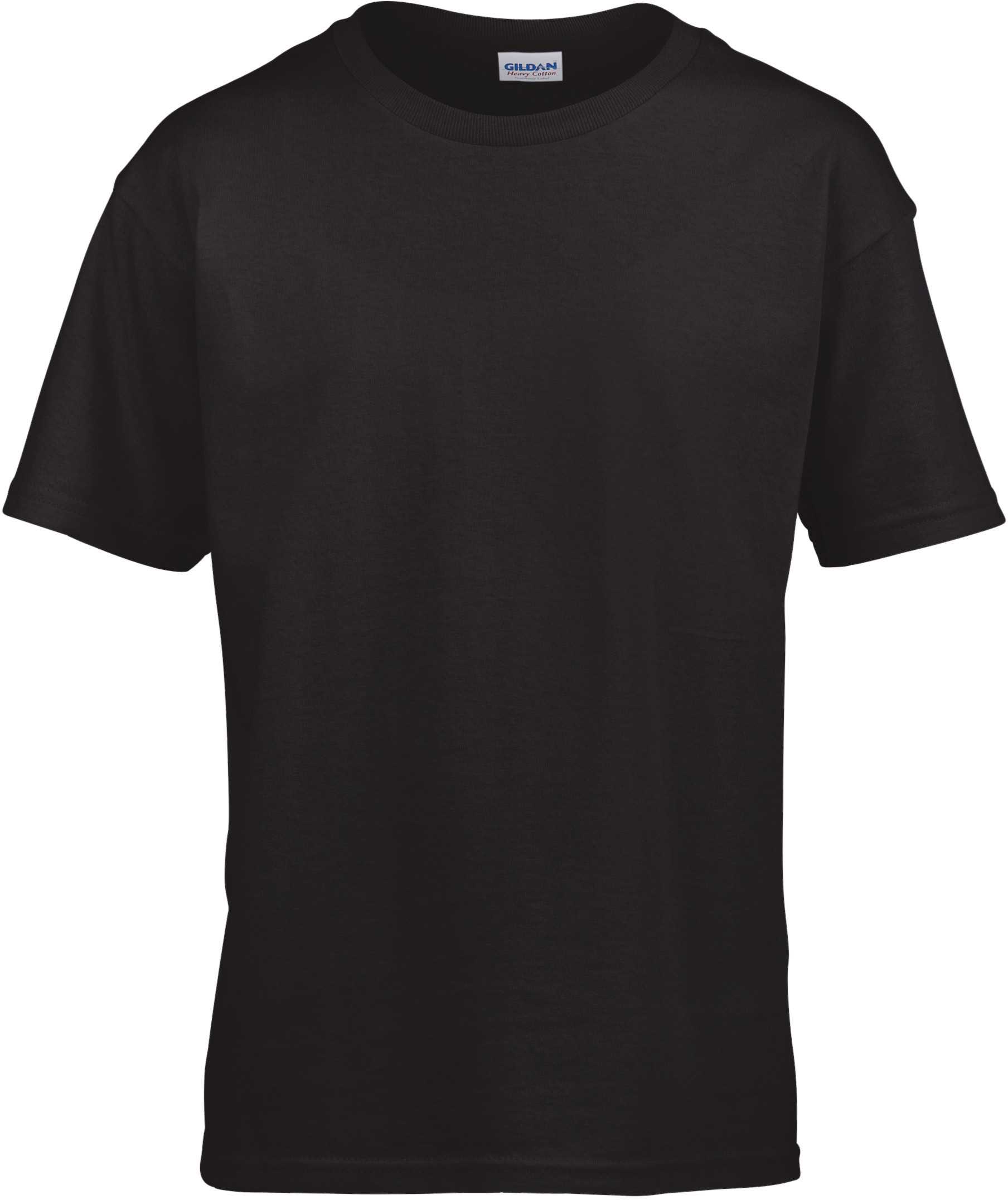 Camiseta Softstyle niños Black