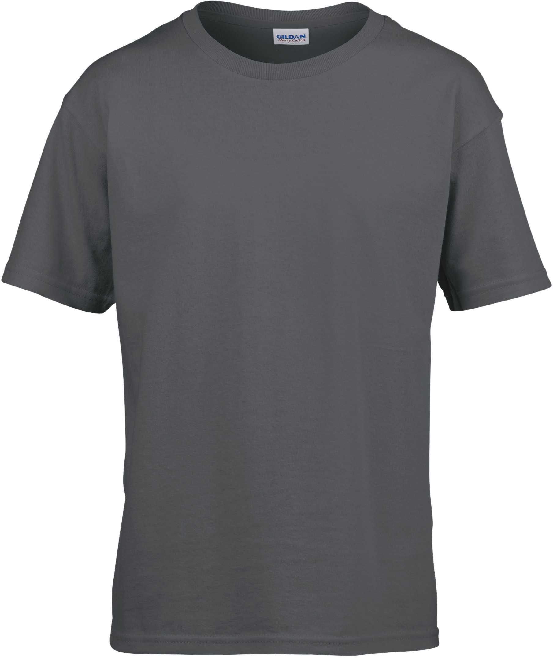 Camiseta Softstyle niños Charcoal