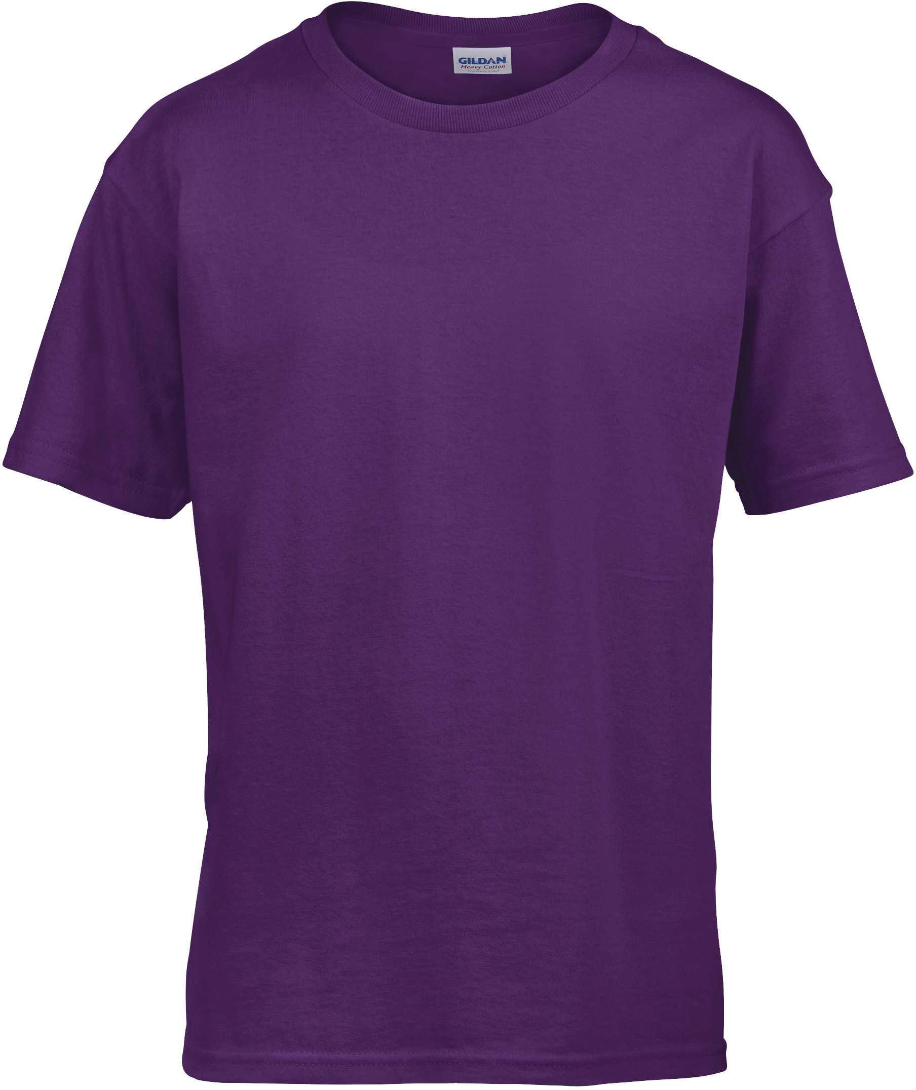 Camiseta Softstyle niños Purple