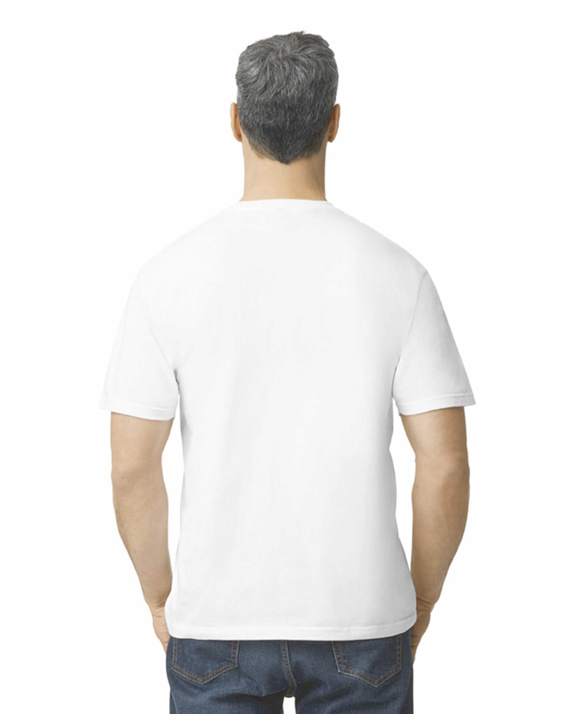 Camiseta softstyle midweight hombre White