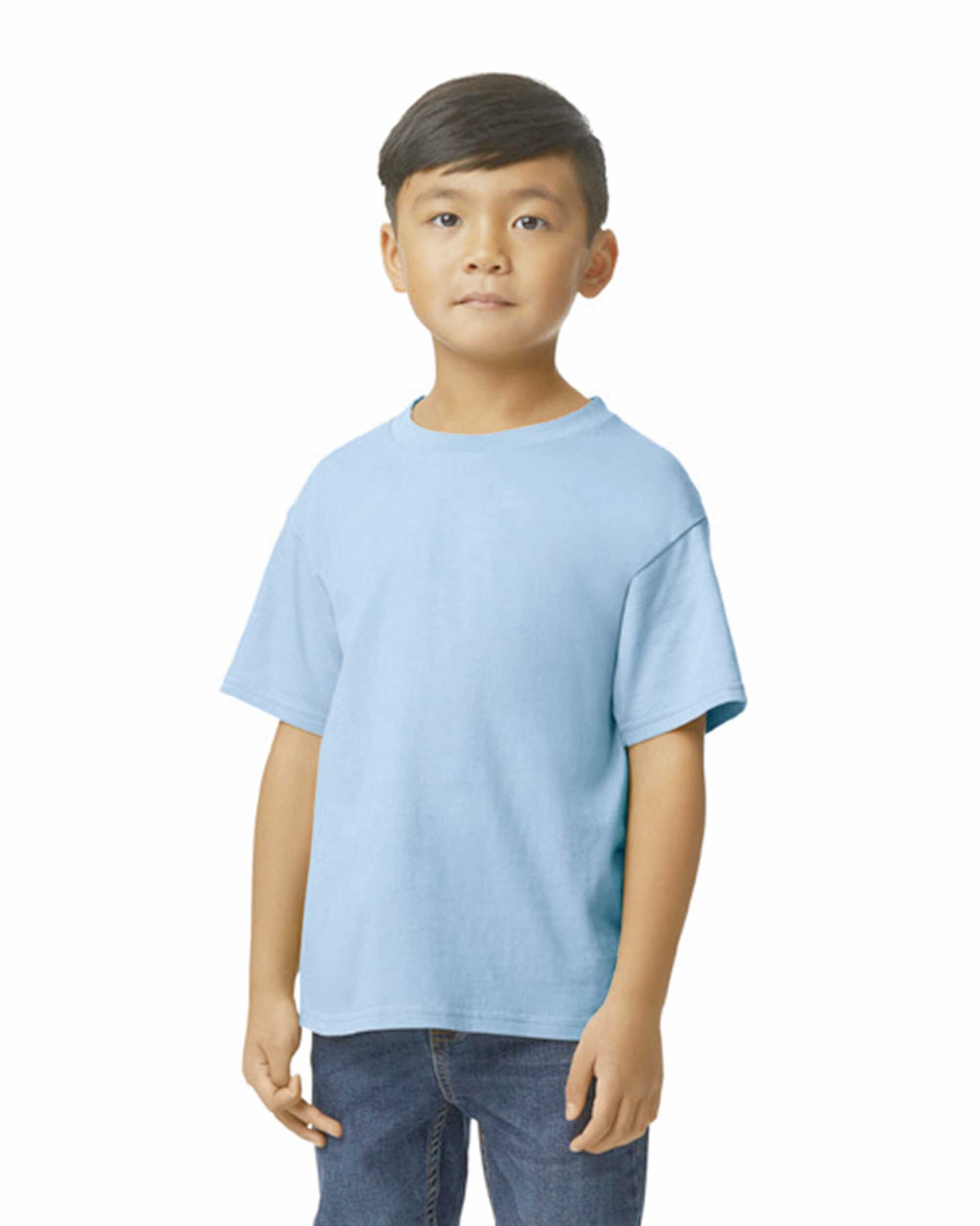 Camiseta softstyle midweight infantil Light Blue