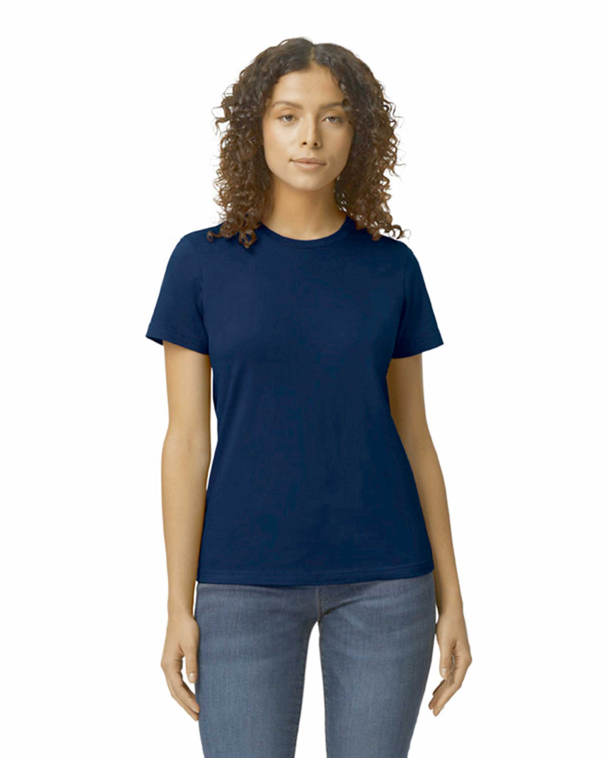Camiseta softstyle midweight mujer Navy