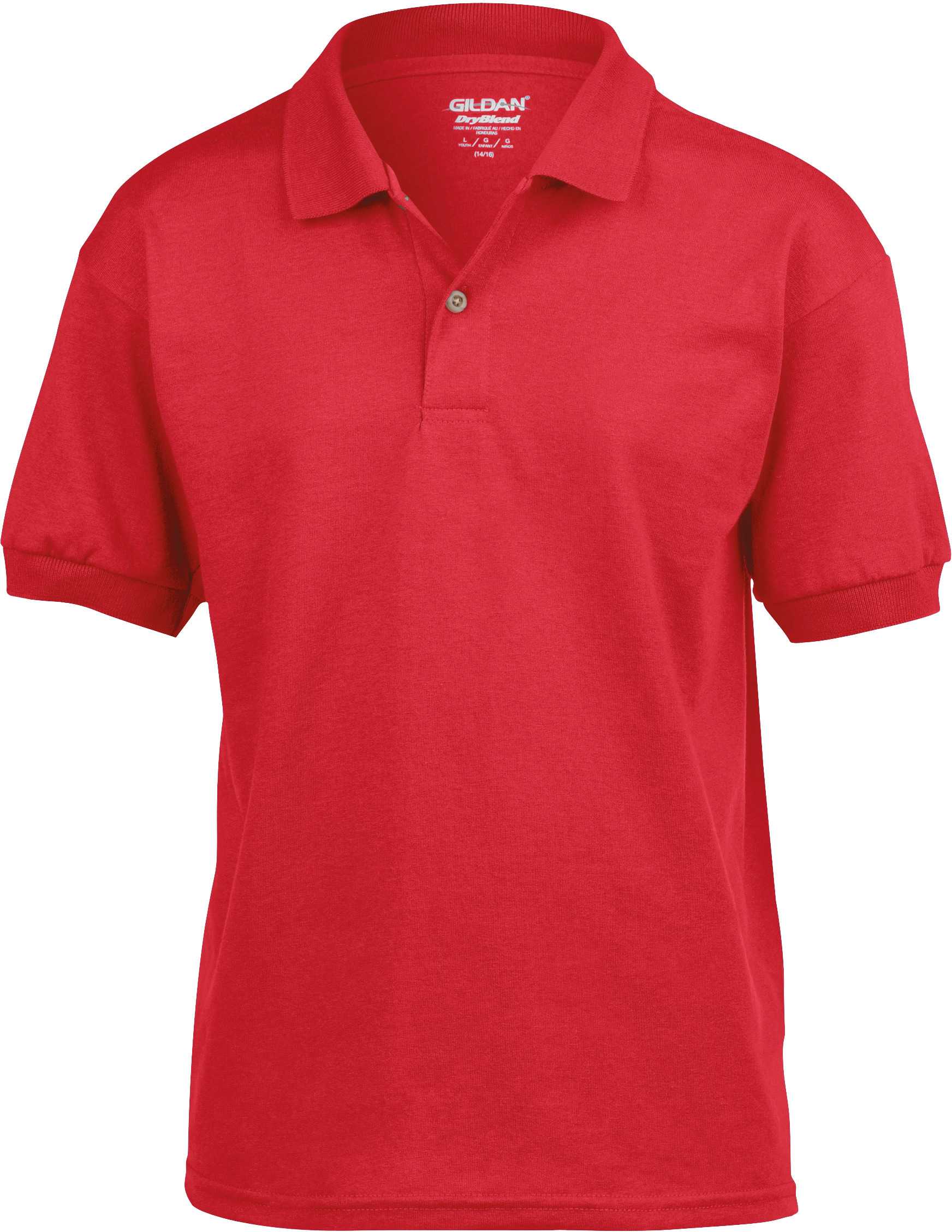 Polo jersey Dryblend niños Red