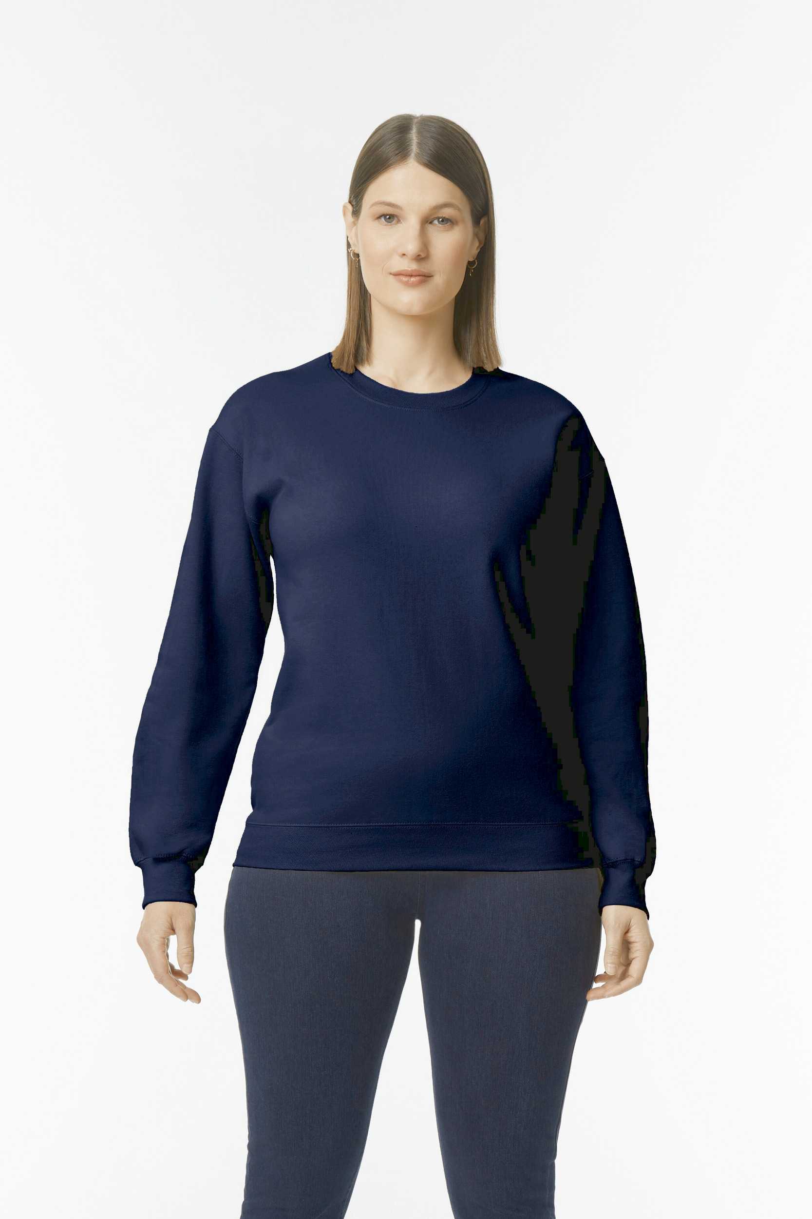 Sudadera cuello redondo Midweight Softstyle Navy