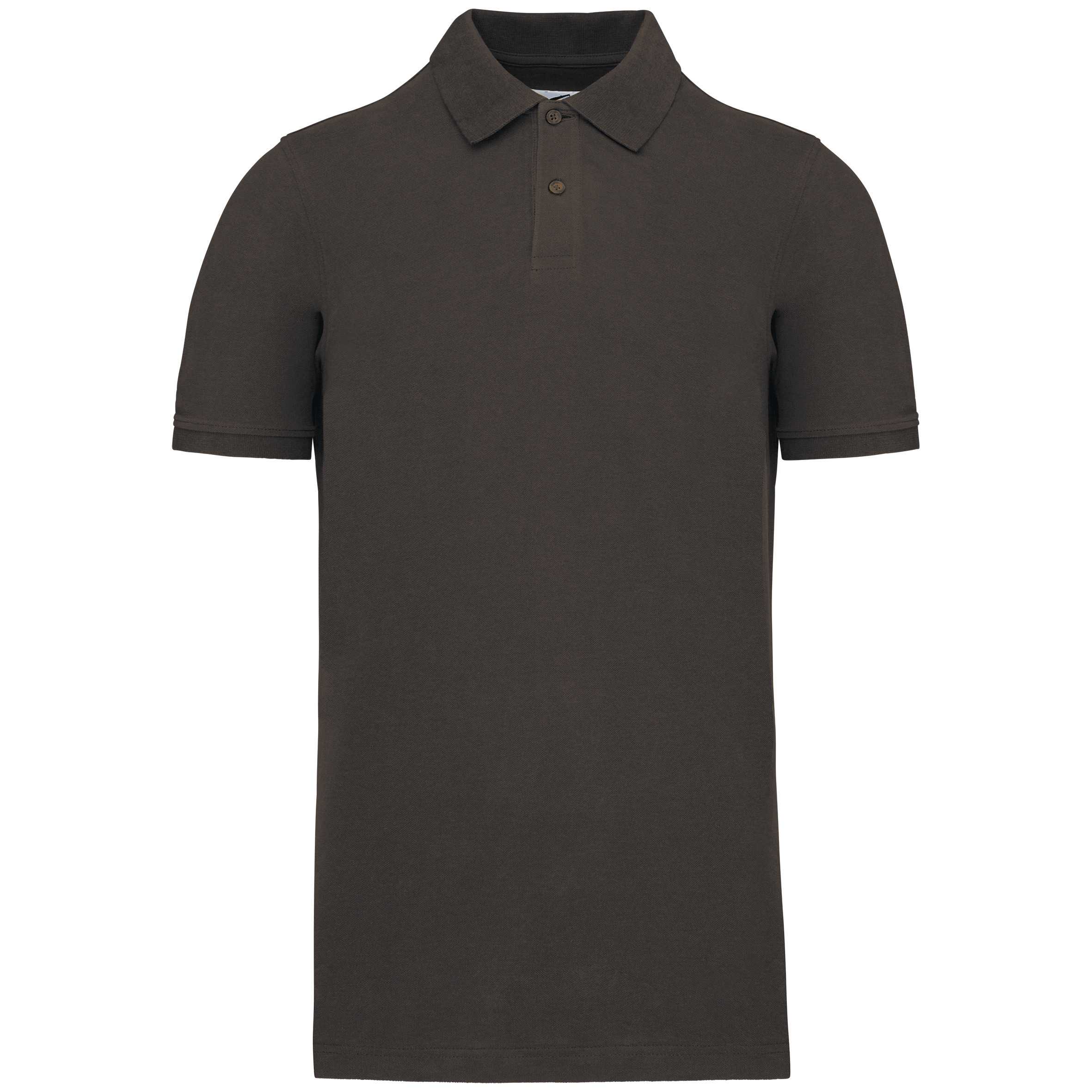 Polo piqué Bio180 hombre Dark Grey