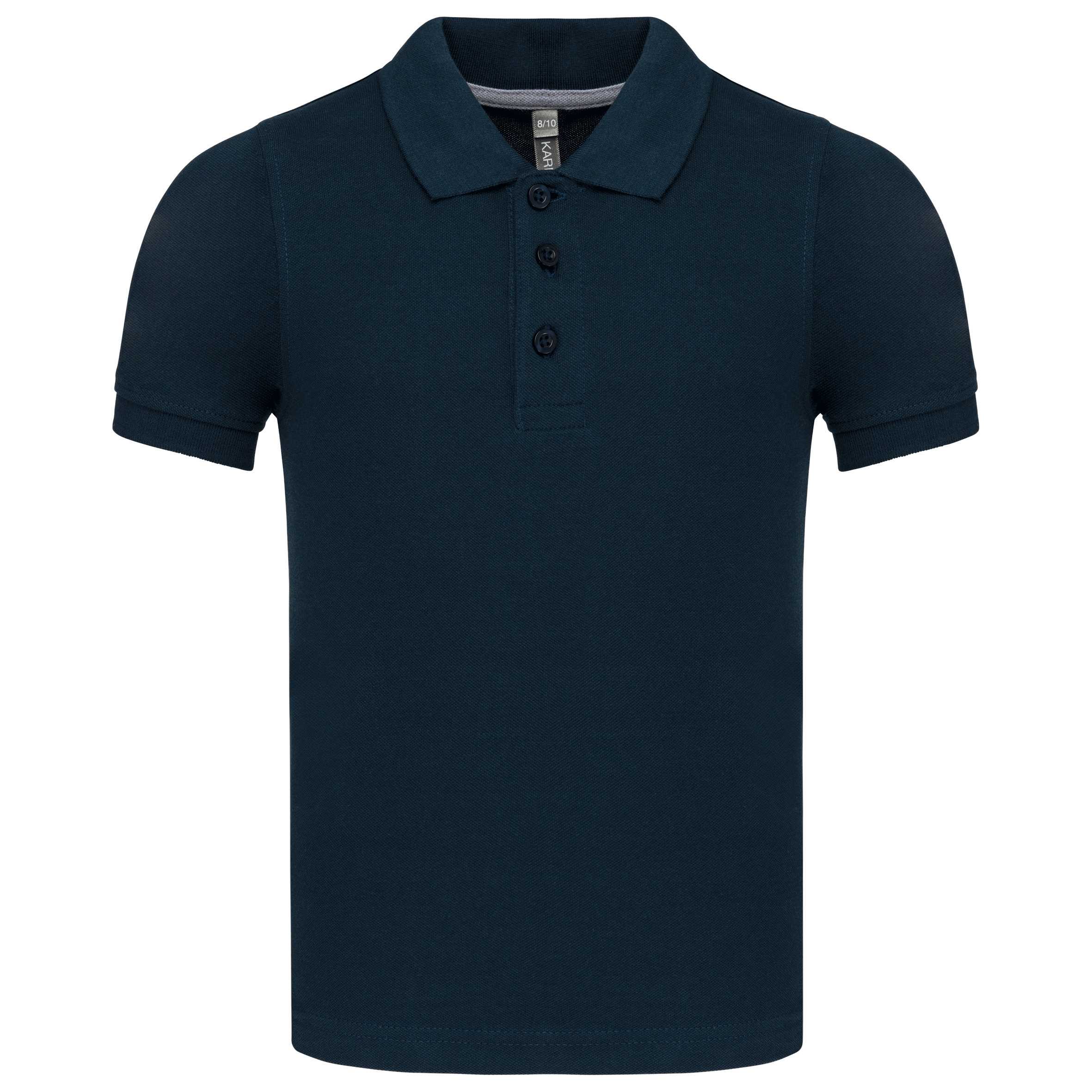 Polo manga corta niños - lavable a 60º Navy