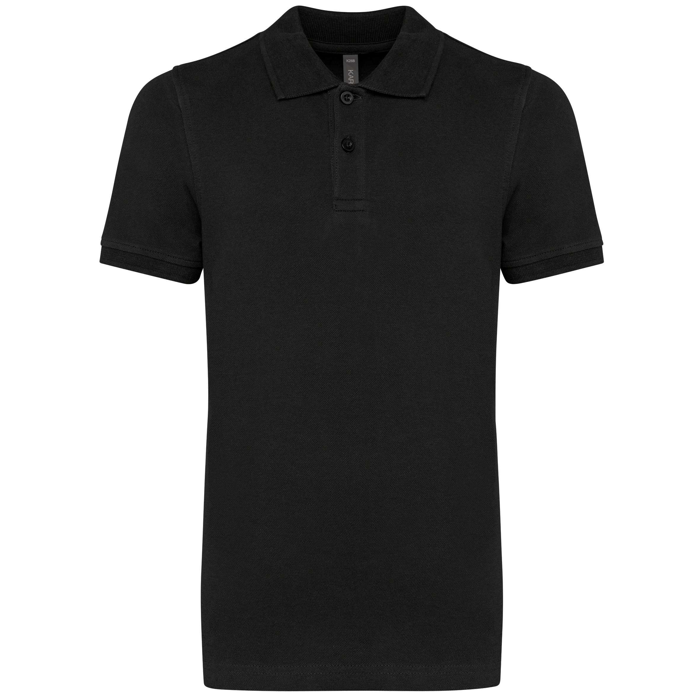 Polo manga corta infantil Black