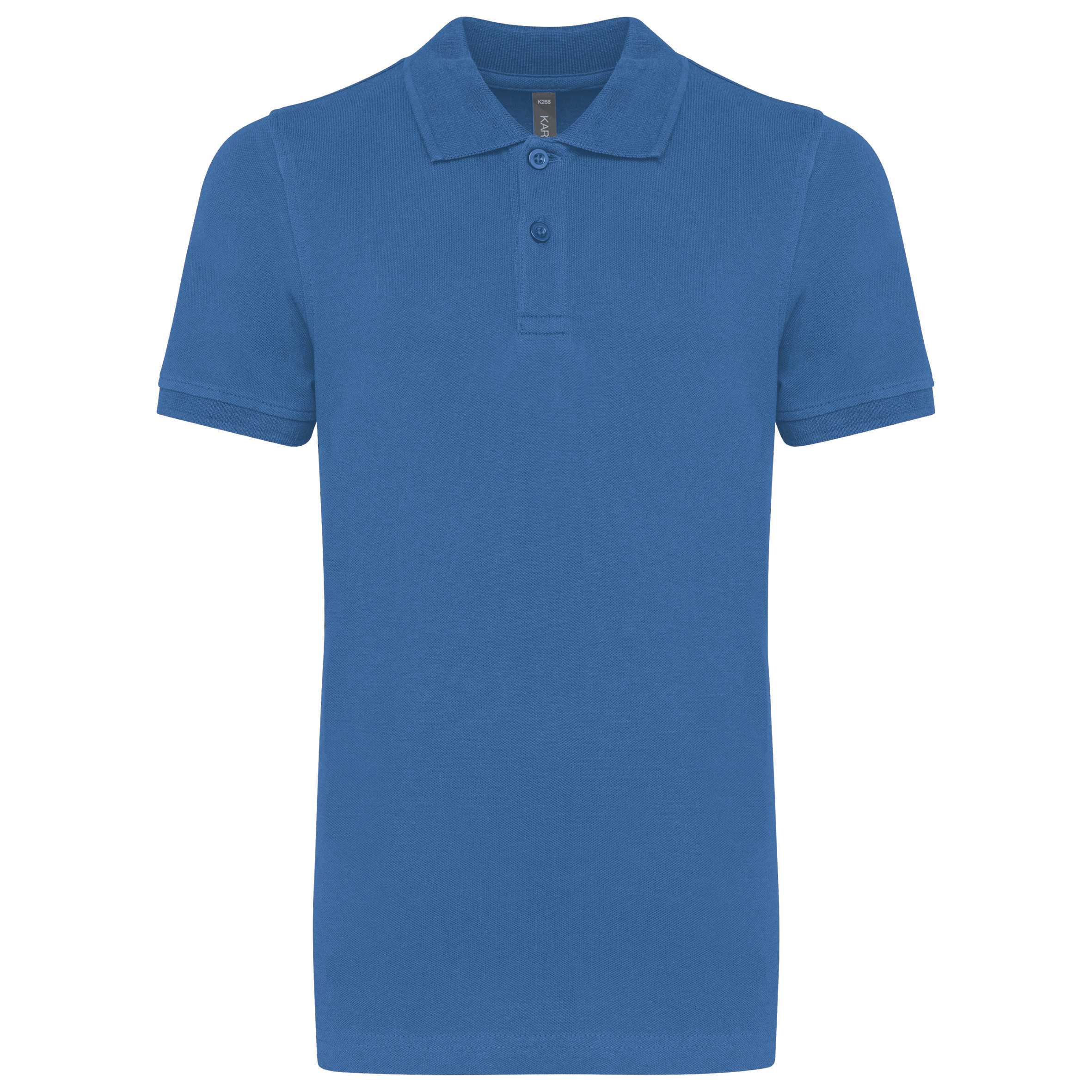 Polo manga corta infantil Light Royal Blue