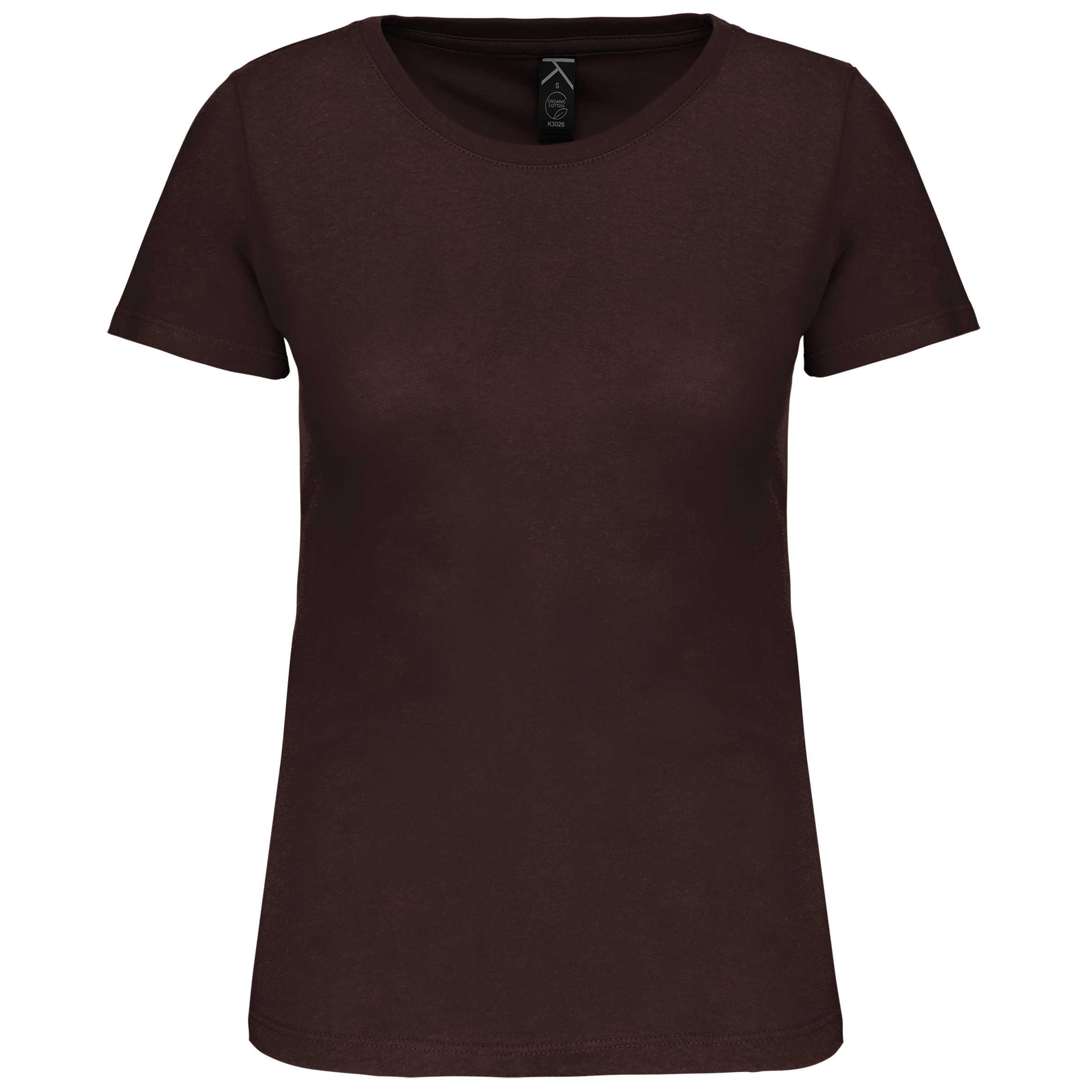 Camiseta BIO150IC mujer Chocolate