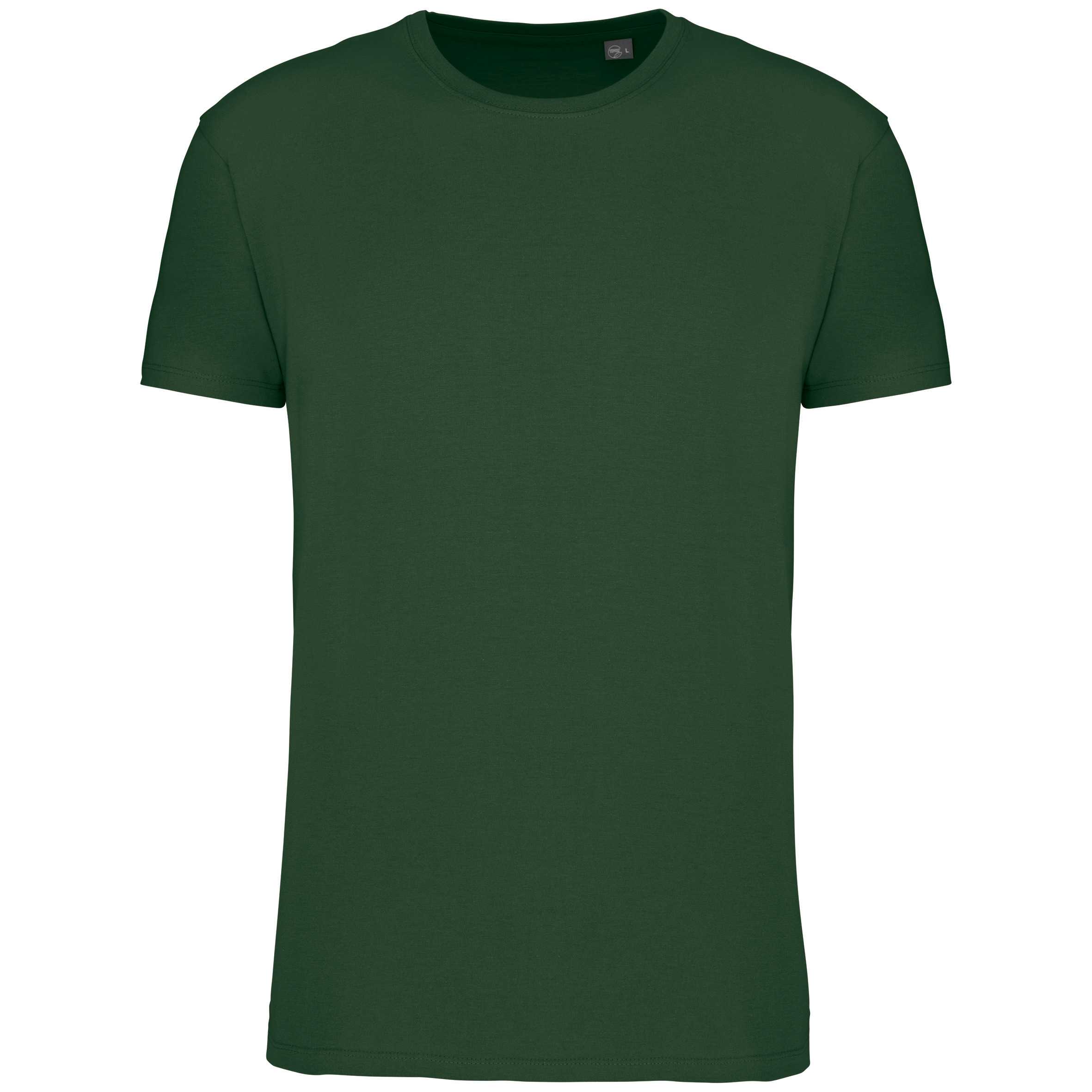 Camiseta cuello redondo BIO190IC unisex Forest Green