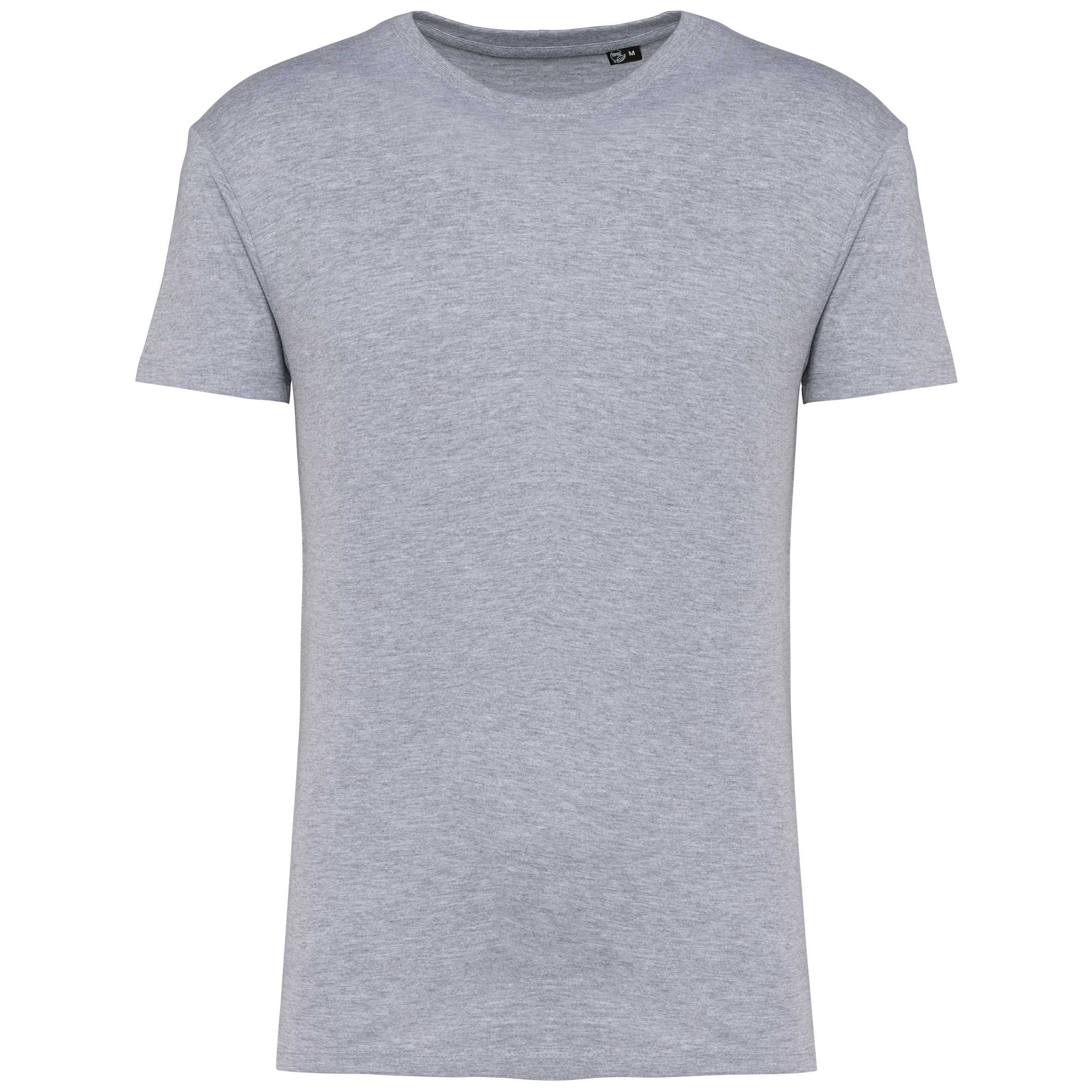 Camiseta cuello redondo BIO190IC unisex Oxford Grey