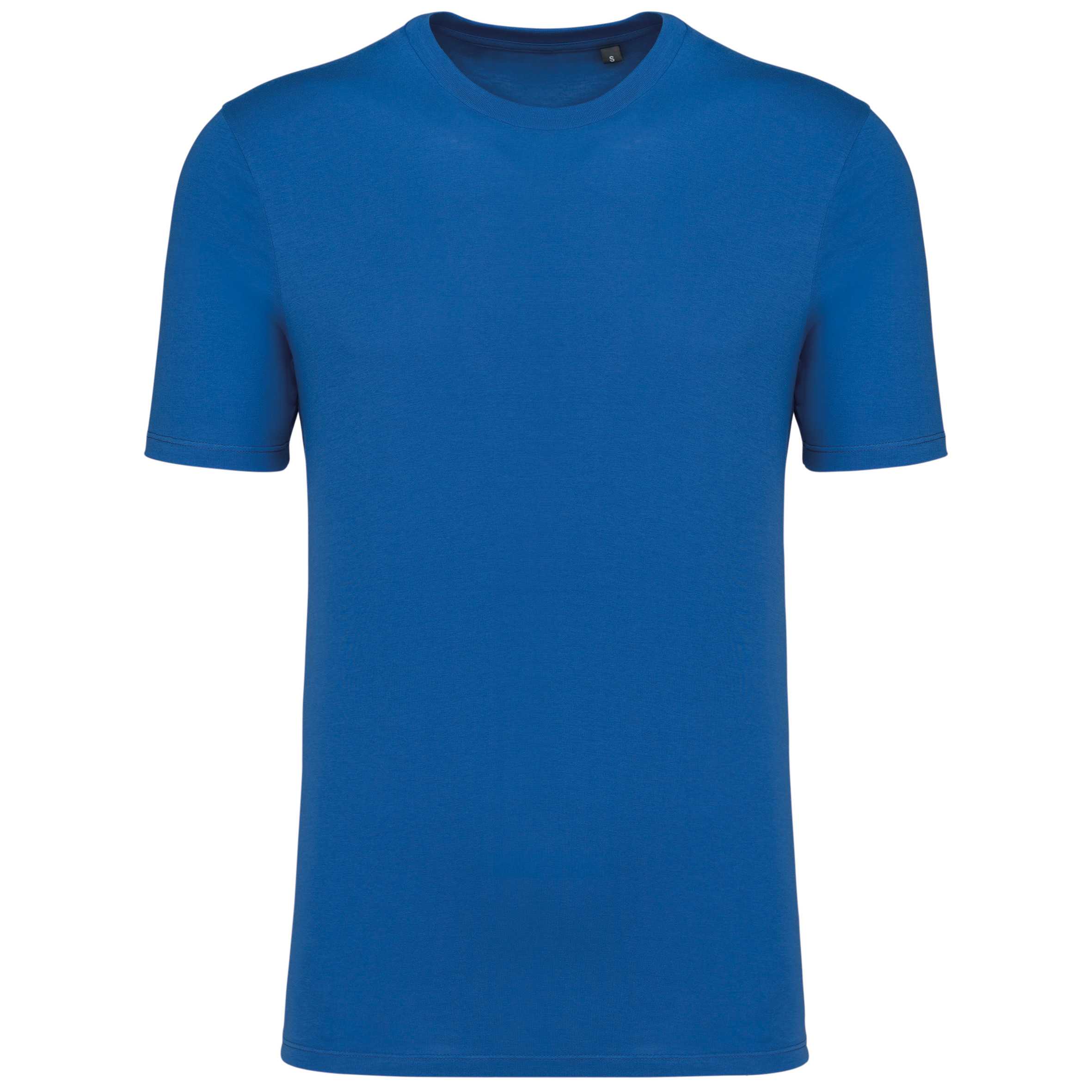 Camiseta cuello redondo y manga corta unisex Light Royal Blue
