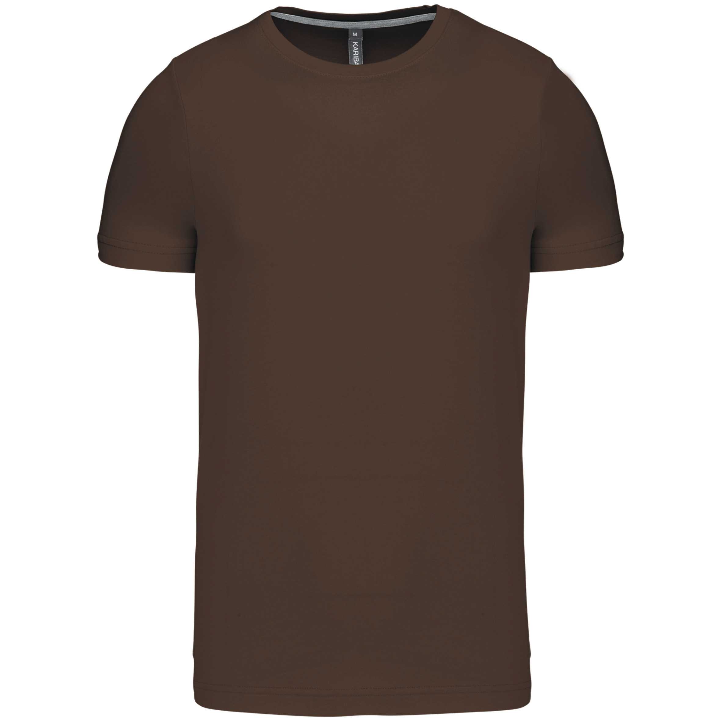 Camiseta manga corta hombre Chocolate