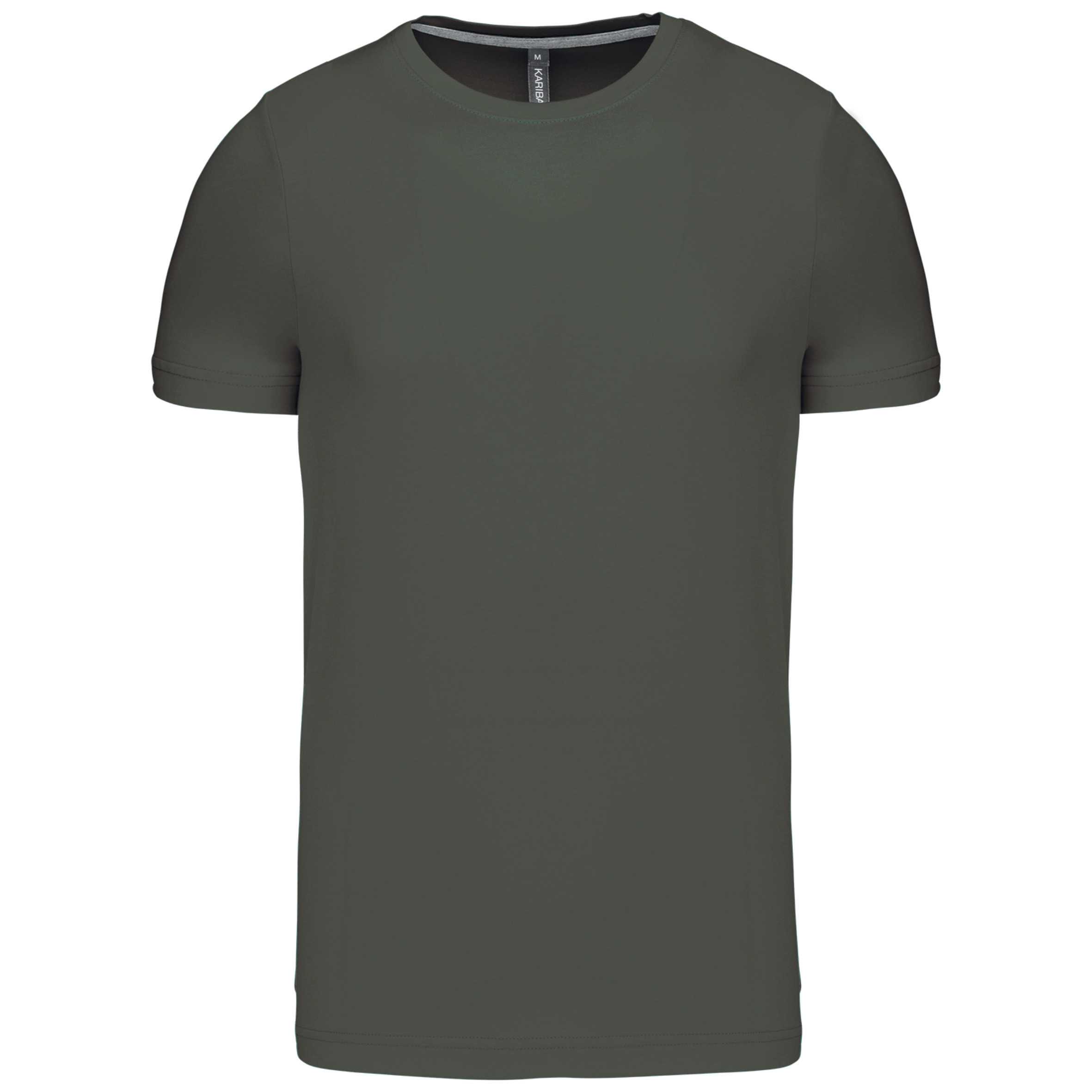 Camiseta manga corta hombre Dark Khaki