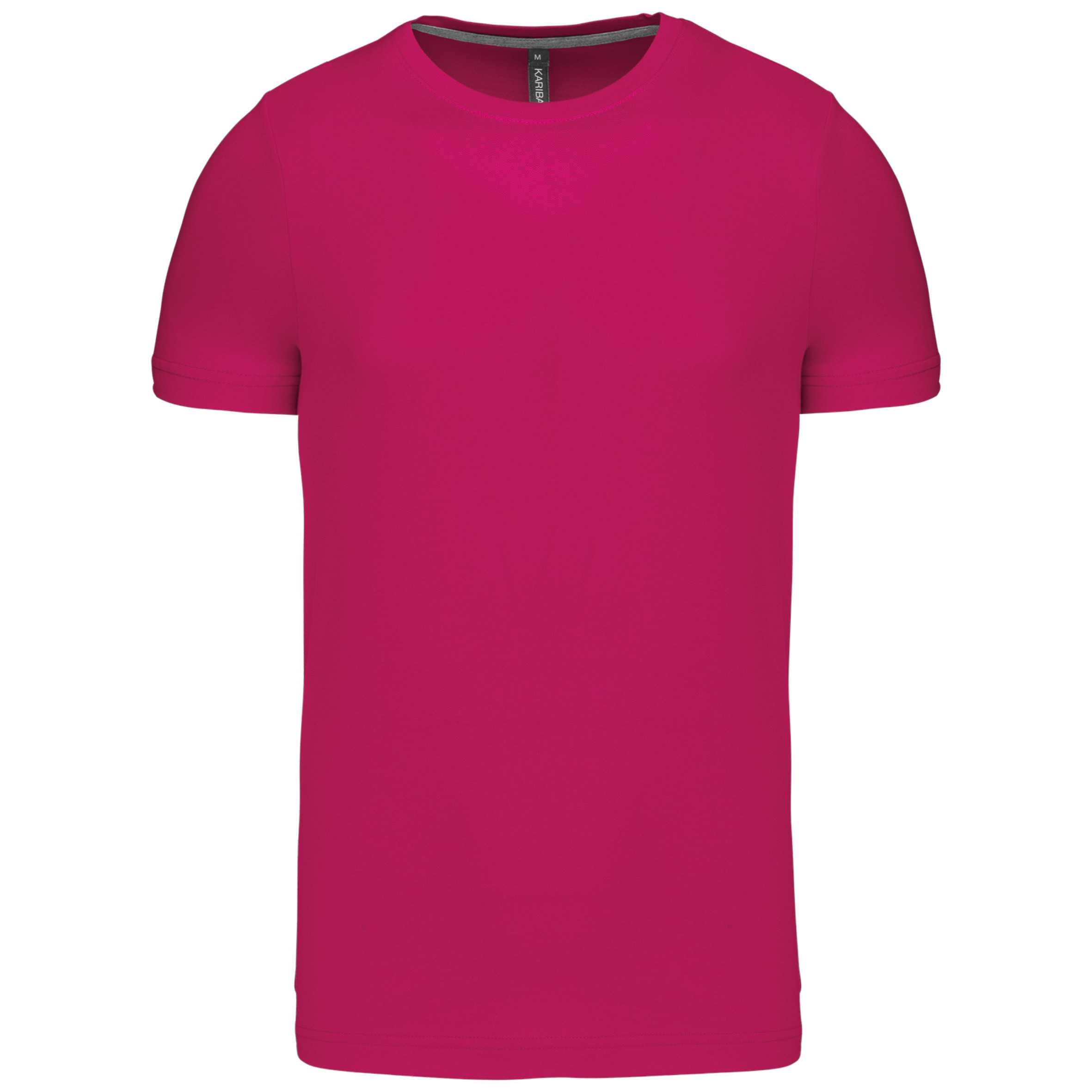 Camiseta manga corta hombre Fuchsia