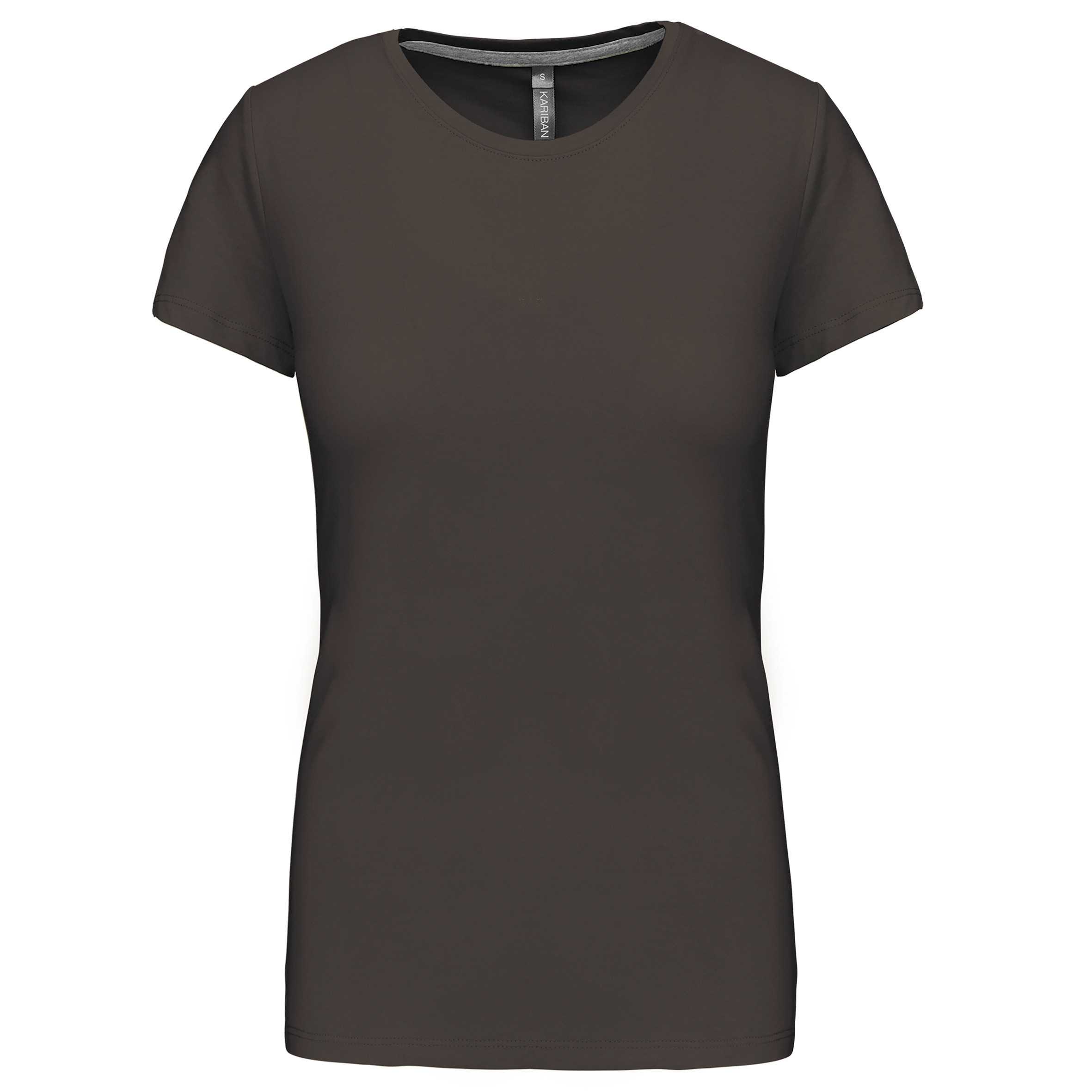 Camiseta manga corta mujer Dark Grey