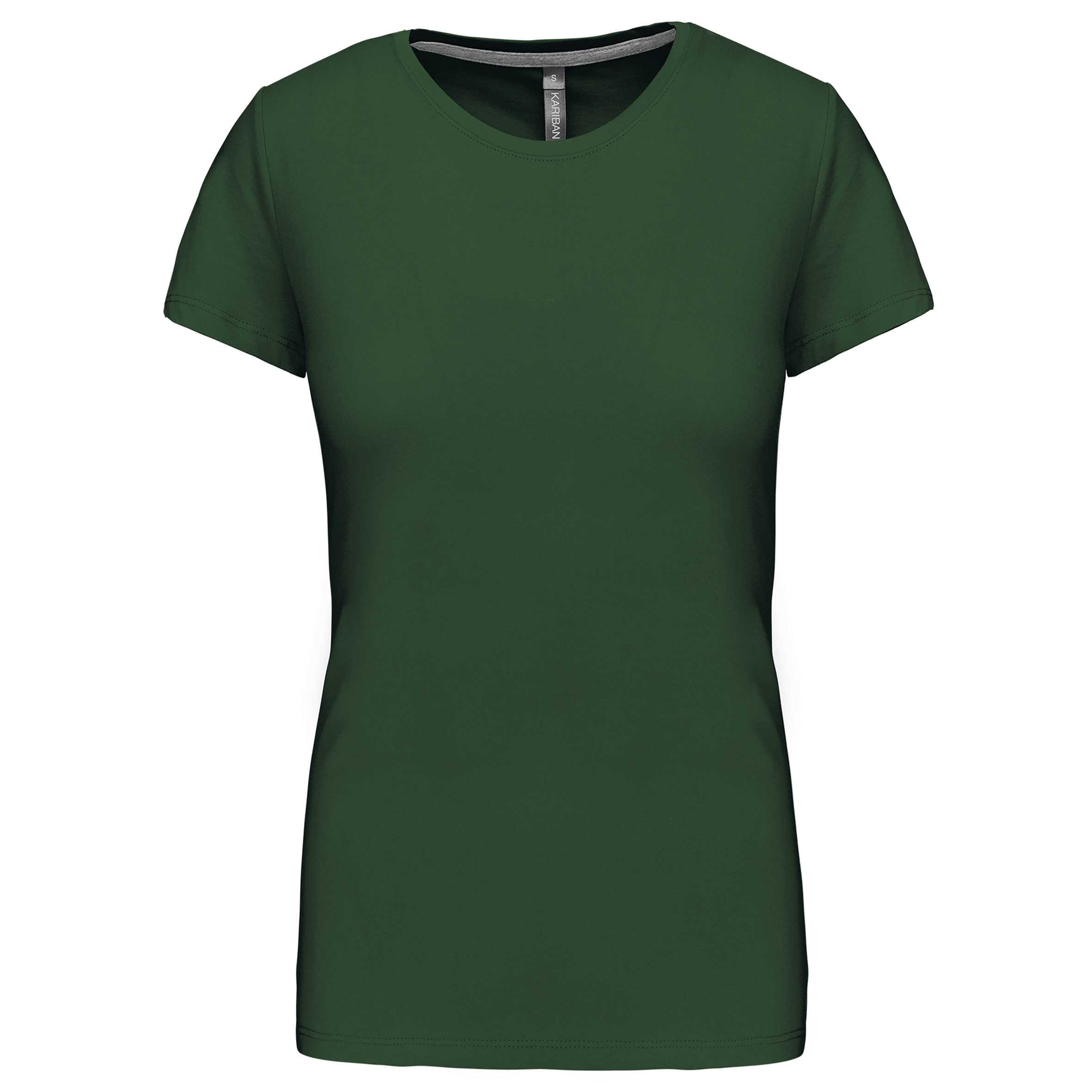 Camiseta manga corta mujer Forest Green