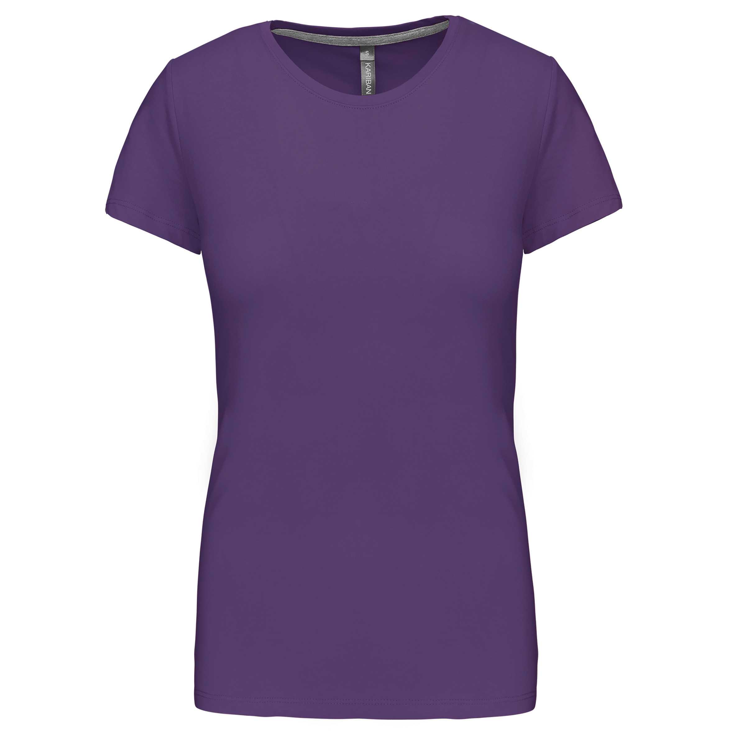 Camiseta manga corta mujer Purple